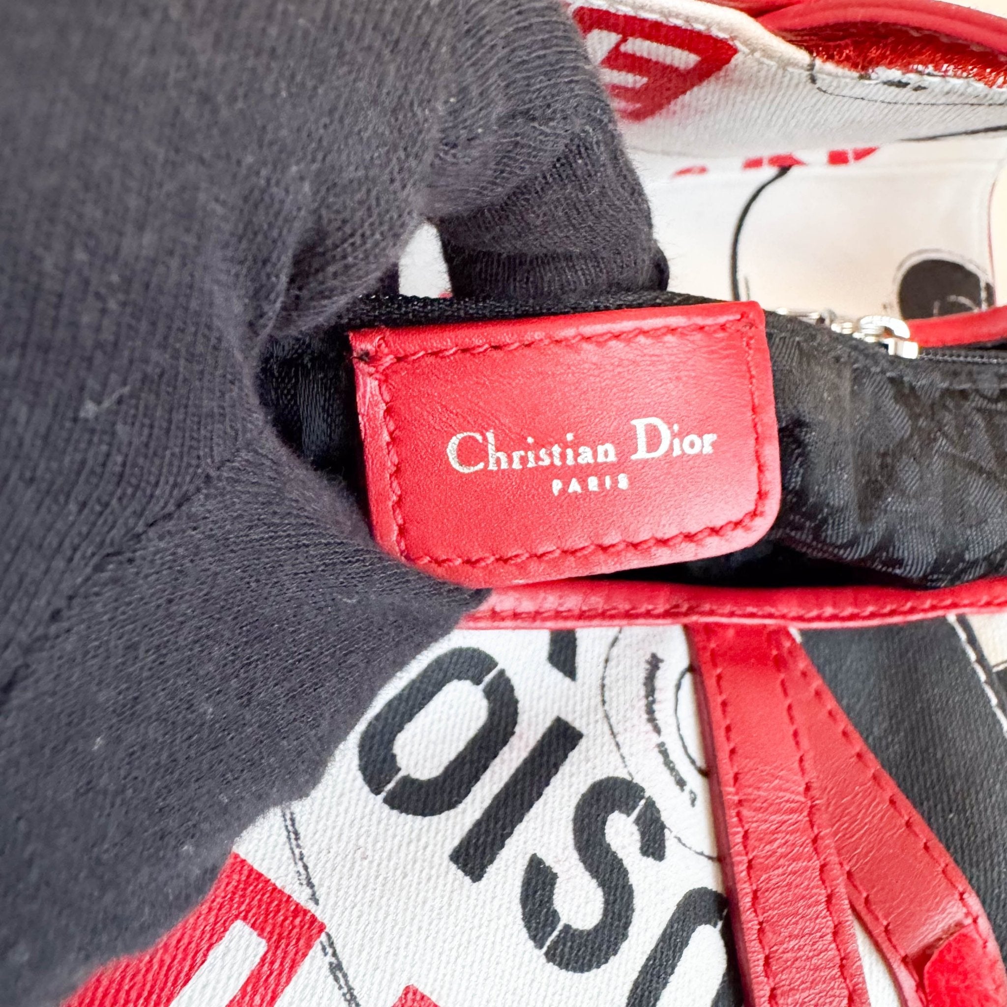 DIOR Limited Edition Hardcore Print Canvas Saddle Handle Bag, in , Sold by HIVE PRELOVED - Shoulder Bags, ,