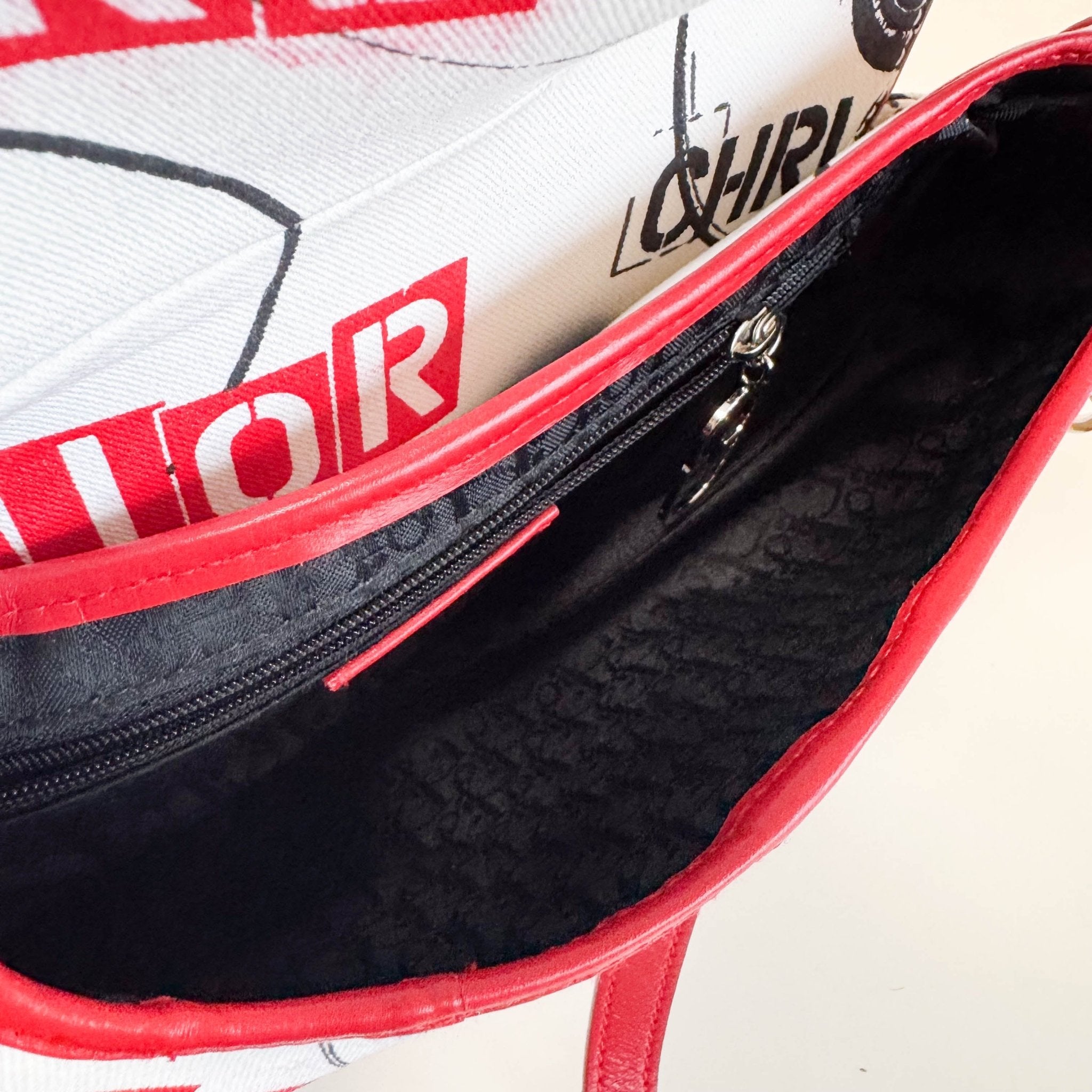 DIOR Limited Edition Hardcore Print Canvas Saddle Handle Bag, in , Sold by HIVE PRELOVED - Shoulder Bags, ,