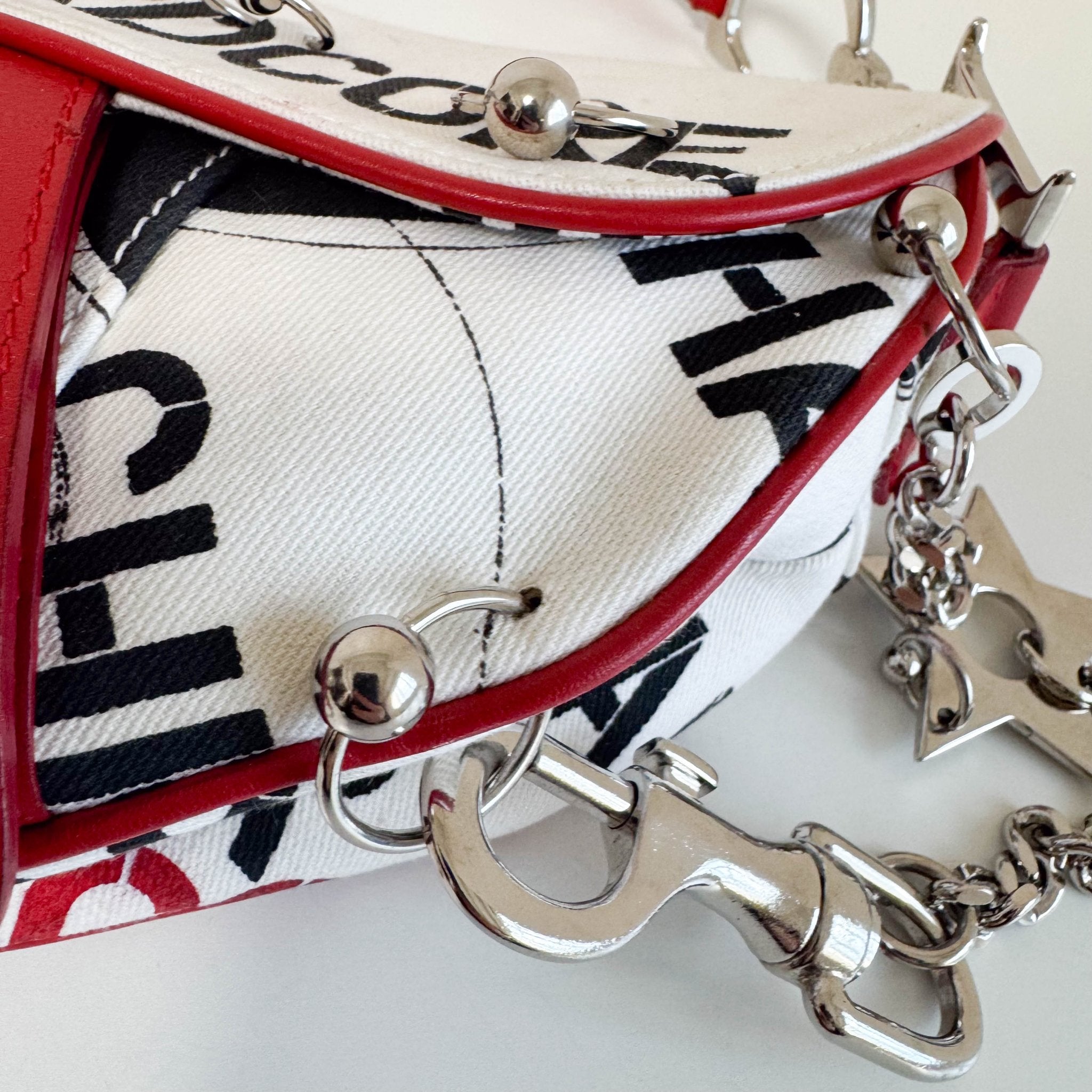 DIOR Limited Edition Hardcore Print Canvas Saddle Handle Bag, in , Sold by HIVE PRELOVED - Shoulder Bags, ,