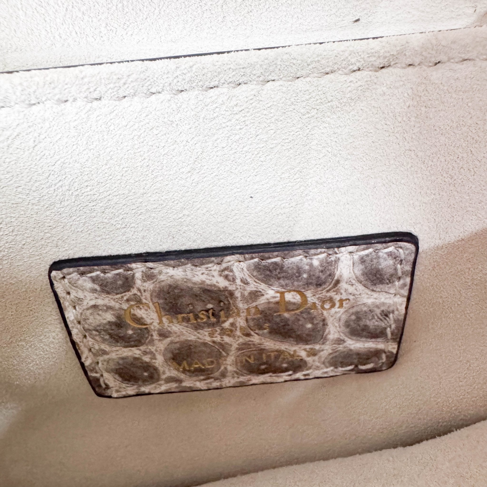 Dior Limited Edition Saddle Bag Latte Leather, in , Sold by HIVE PRELOVED - Handle Bags, ,