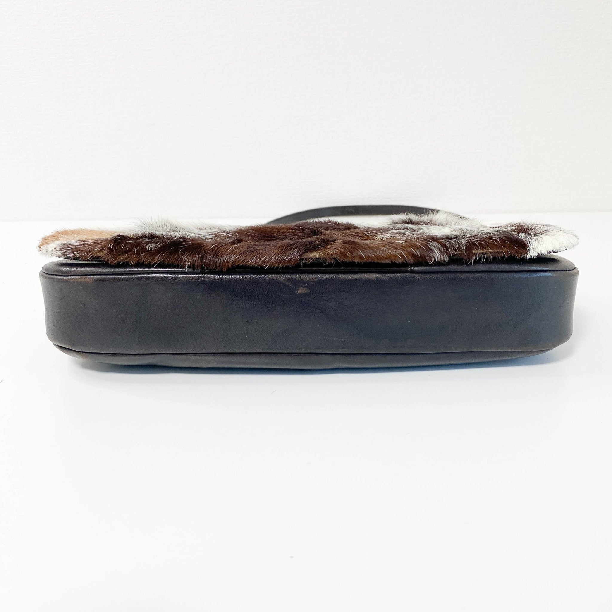 DIOR Malice Pearl Brown Fur/Leather Shoulder Bag, in , Sold by HIVE PRELOVED - Shoulder Bags, ,