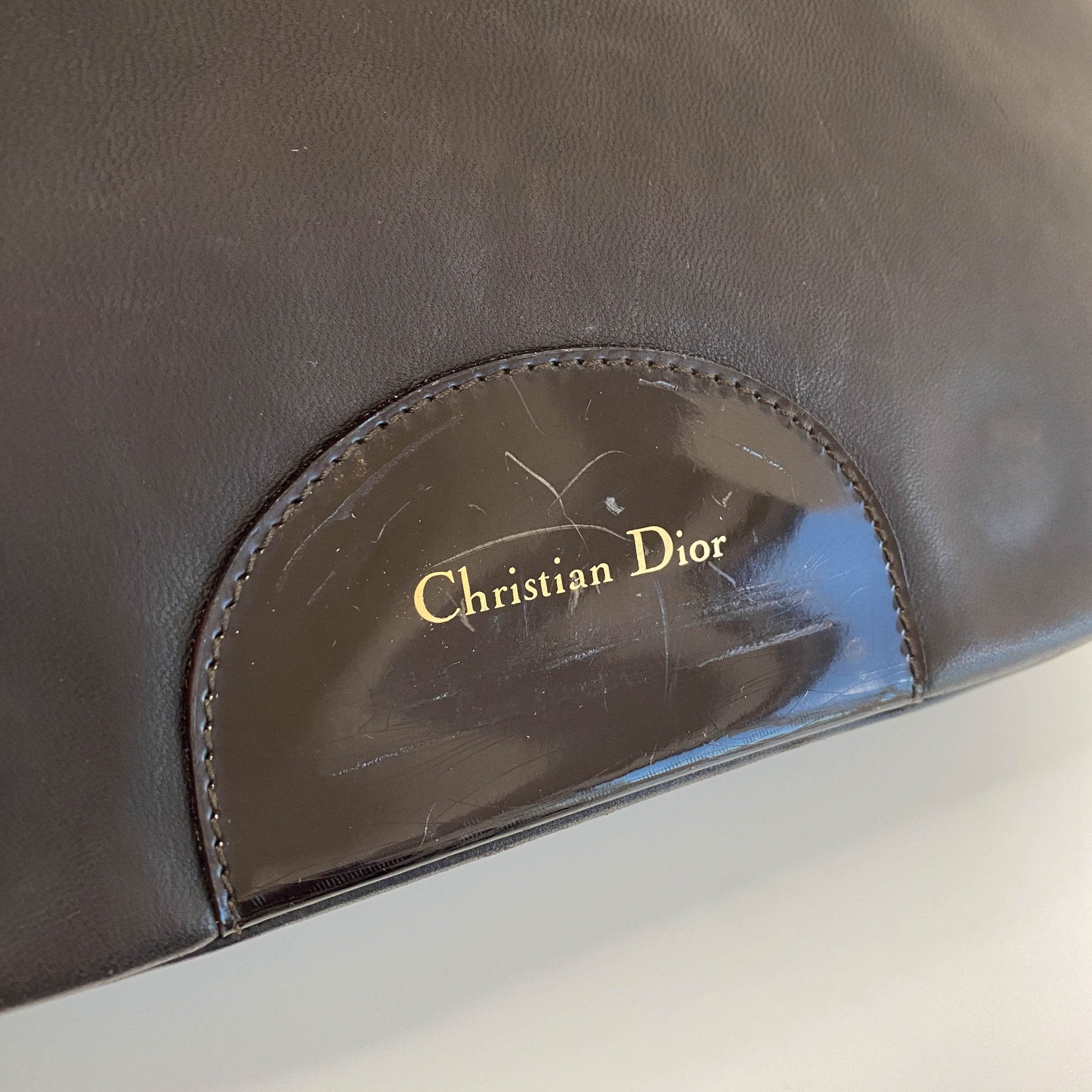 DIOR Malice Pearl Brown Fur/Leather Shoulder Bag, in , Sold by HIVE PRELOVED - Shoulder Bags, ,