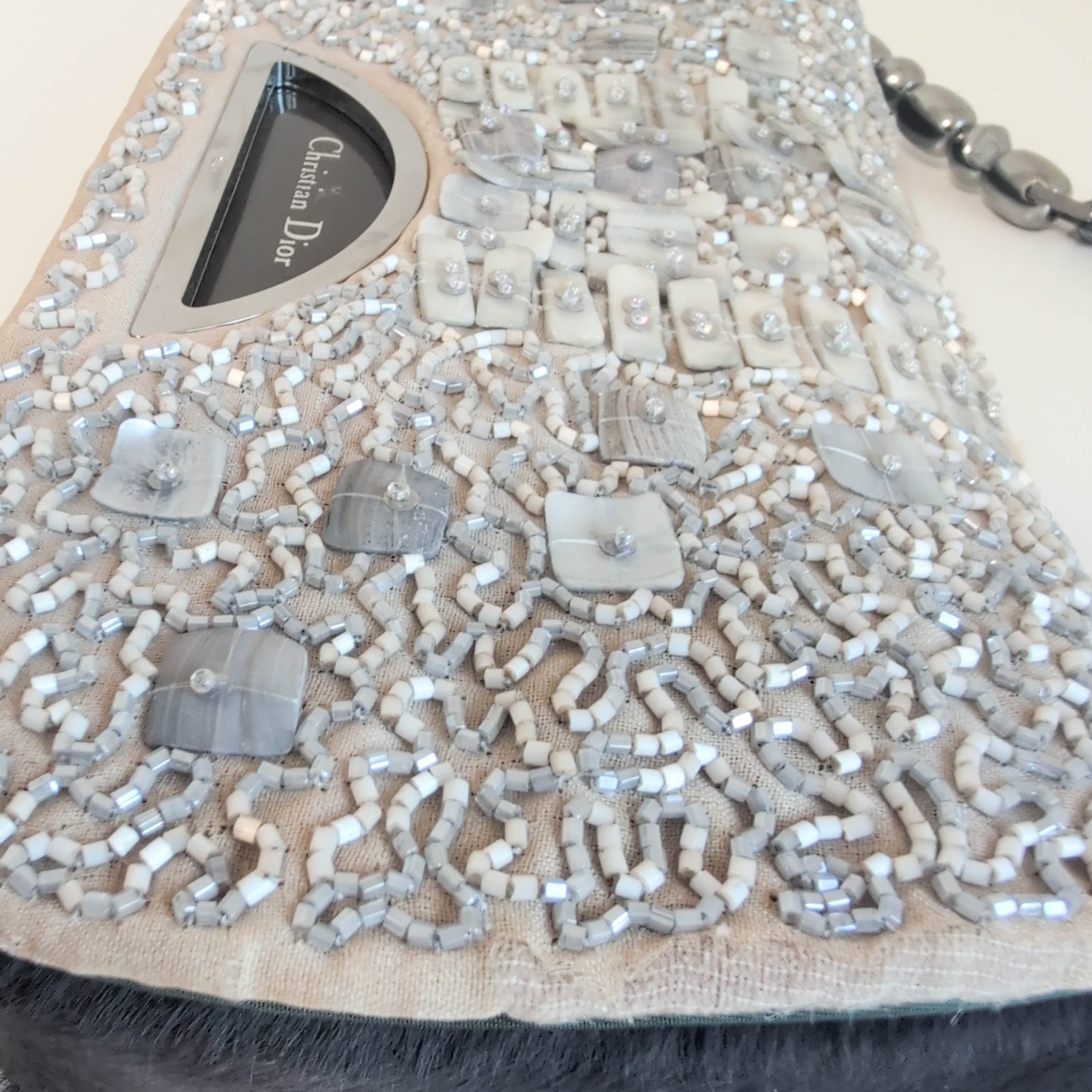 DIOR Malice Pearl Brown Pony Hair Beaded Shoulder Bag, in , Sold by HIVE PRELOVED - Shoulder Bags, ,