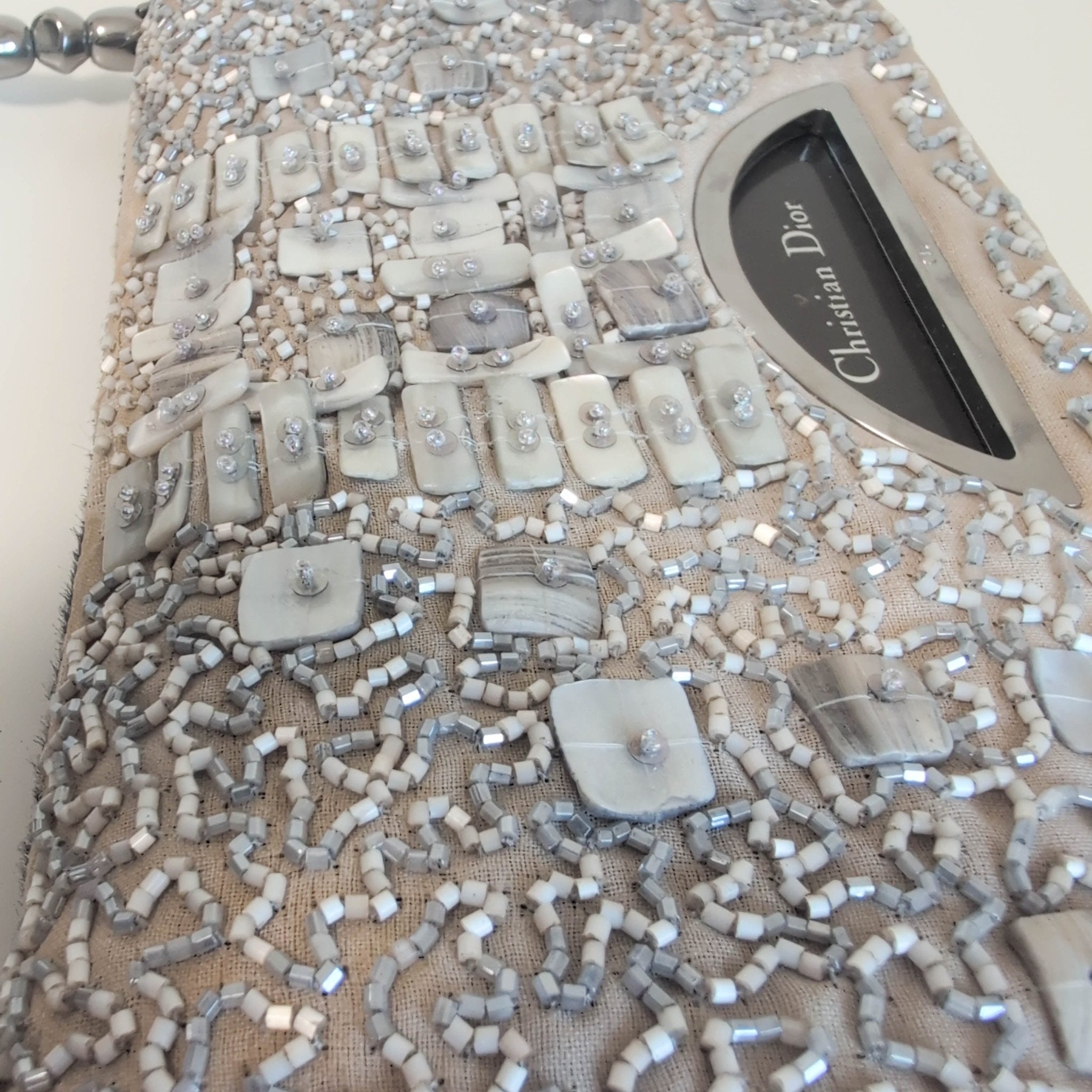 DIOR Malice Pearl Brown Pony Hair Beaded Shoulder Bag, in , Sold by HIVE PRELOVED - Shoulder Bags, ,