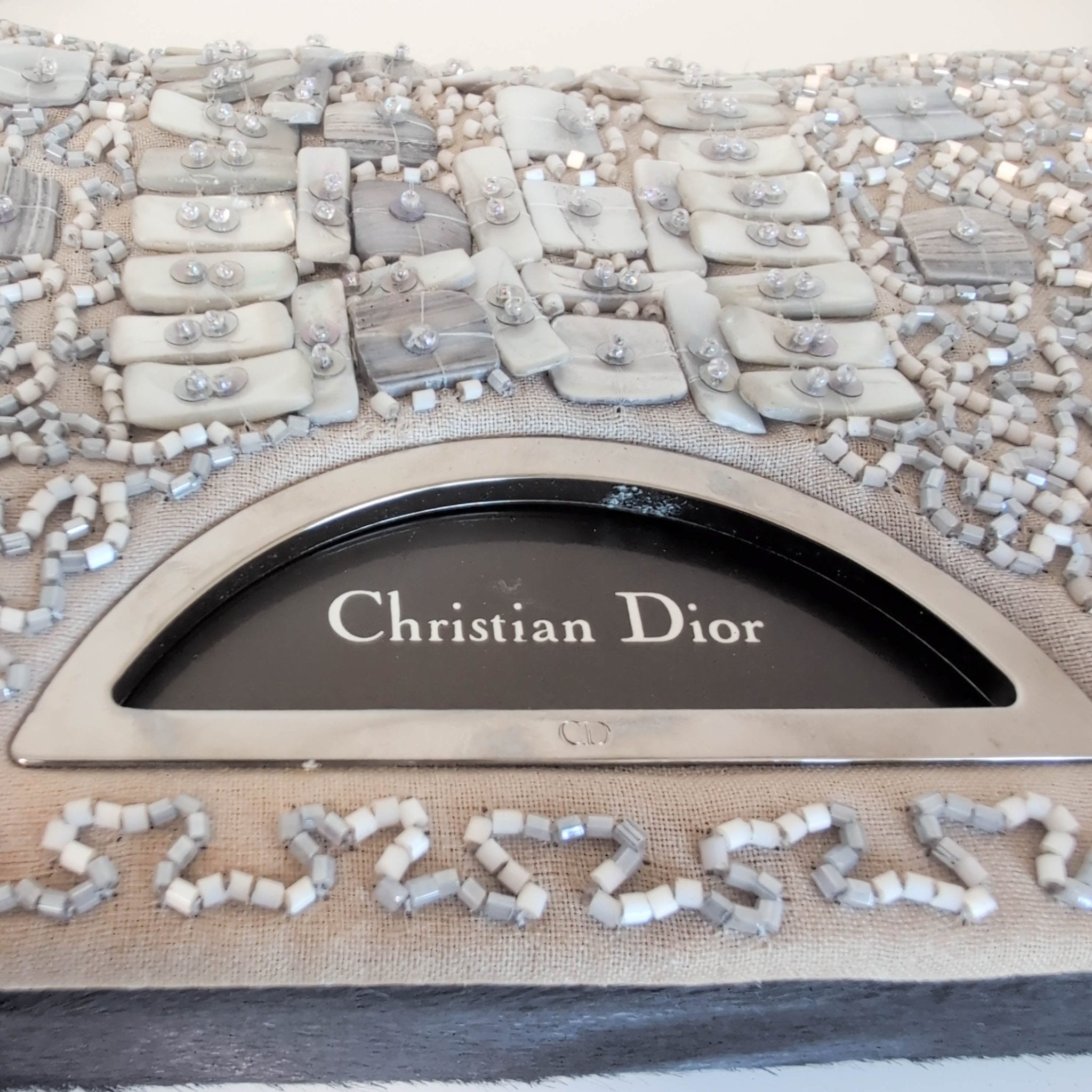 DIOR Malice Pearl Brown Pony Hair Beaded Shoulder Bag, in , Sold by HIVE PRELOVED - Shoulder Bags, ,