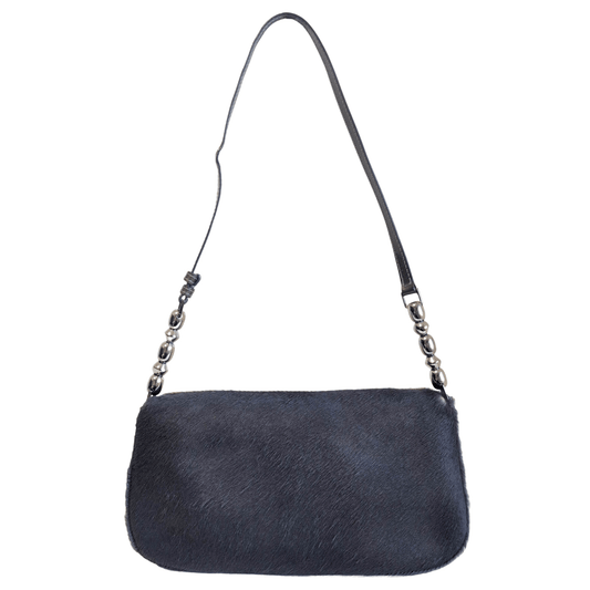 DIOR Malice Pearl Brown Pony Hair Beaded Shoulder Bag, in , Sold by HIVE PRELOVED - Shoulder Bags, ,