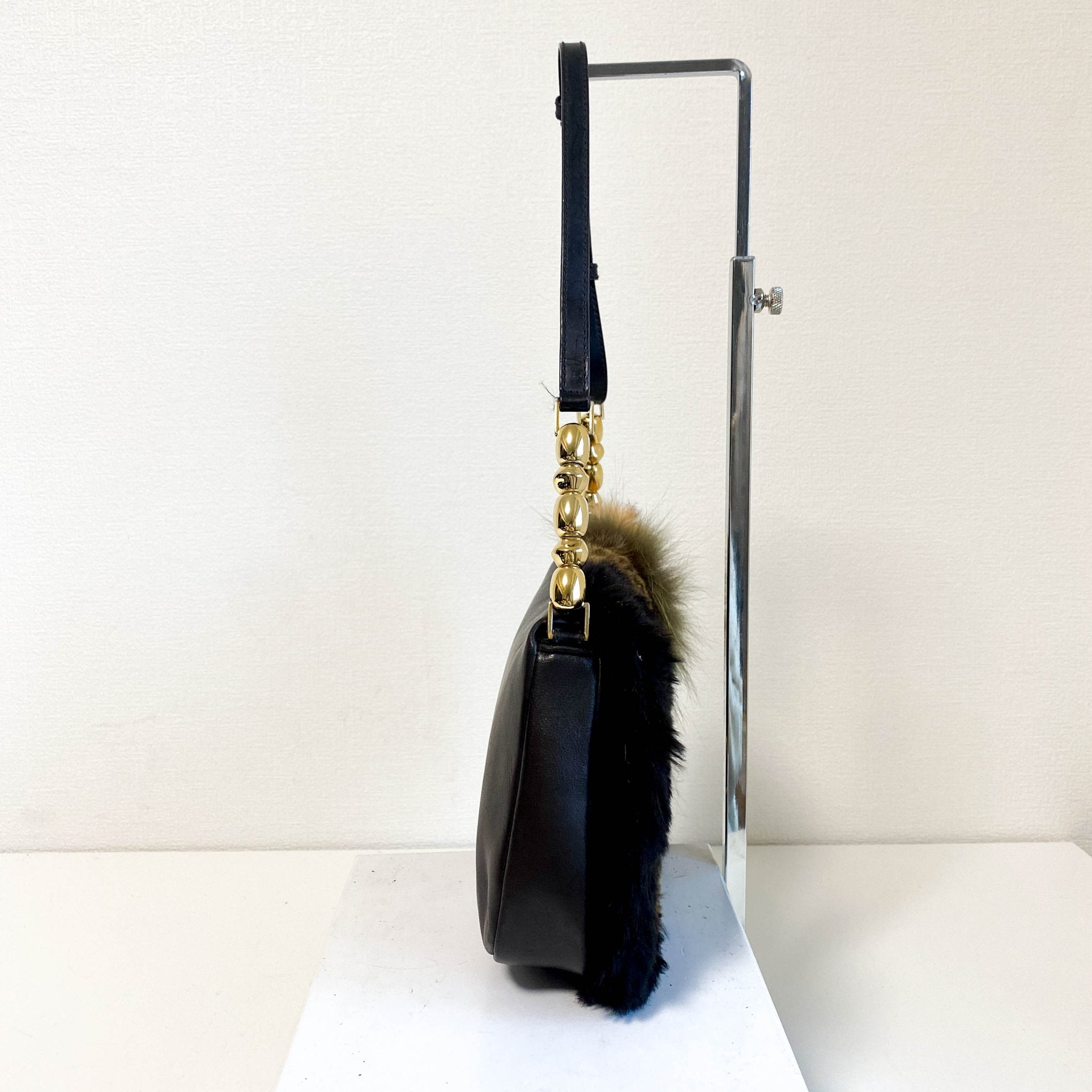 DIOR Malice Pearl Fur Shoulder Bag Rare Collection, in , Sold by HIVE PRELOVED - Shoulder Bags, ,