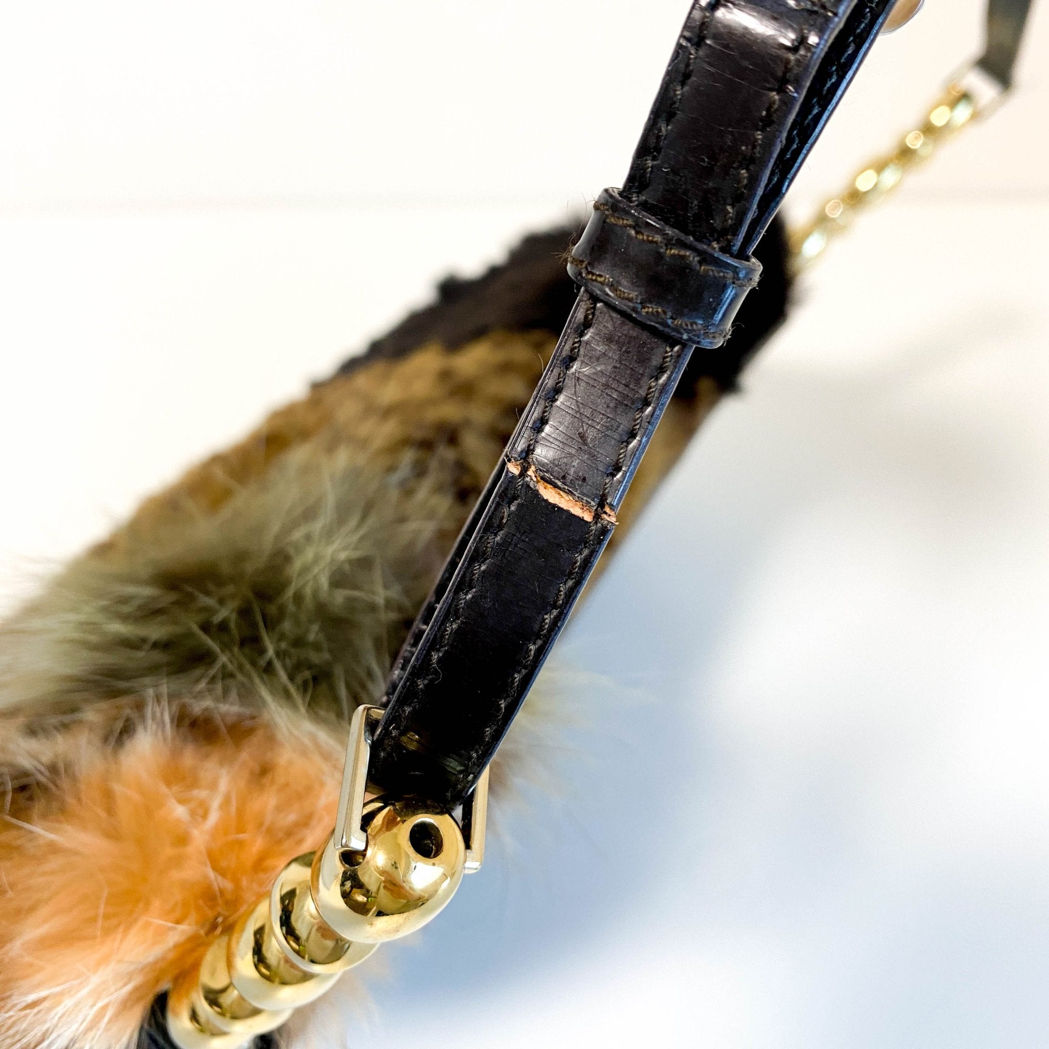 DIOR Malice Pearl Fur Shoulder Bag Rare Collection, in , Sold by HIVE PRELOVED - Shoulder Bags, ,