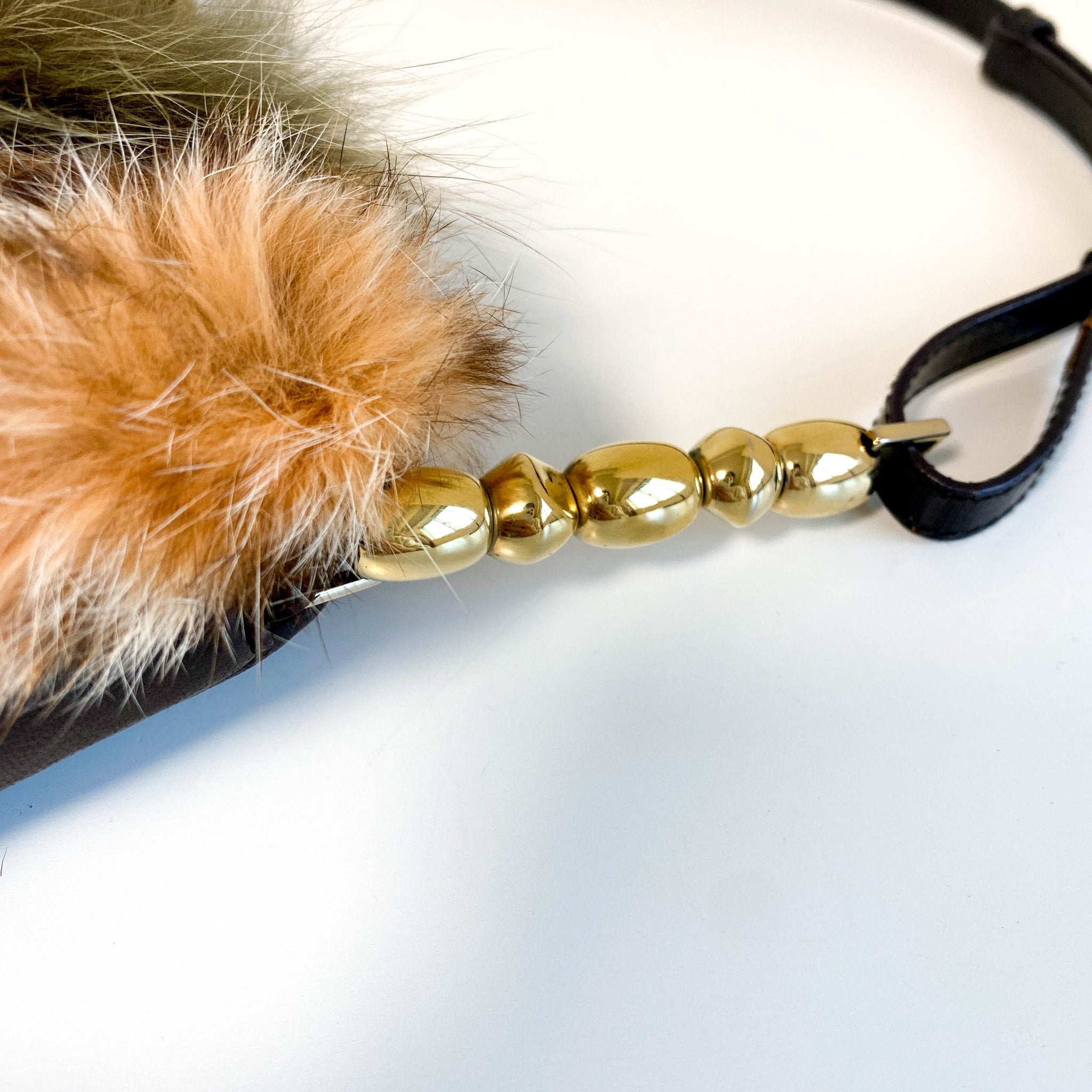 DIOR Malice Pearl Fur Shoulder Bag Rare Collection, in , Sold by HIVE PRELOVED - Shoulder Bags, ,