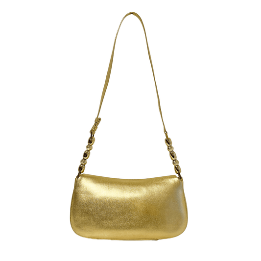 DIOR Malice Pearl Gold Leather Shoulder Bag, in , Sold by HIVE PRELOVED - Handle Bags, ,