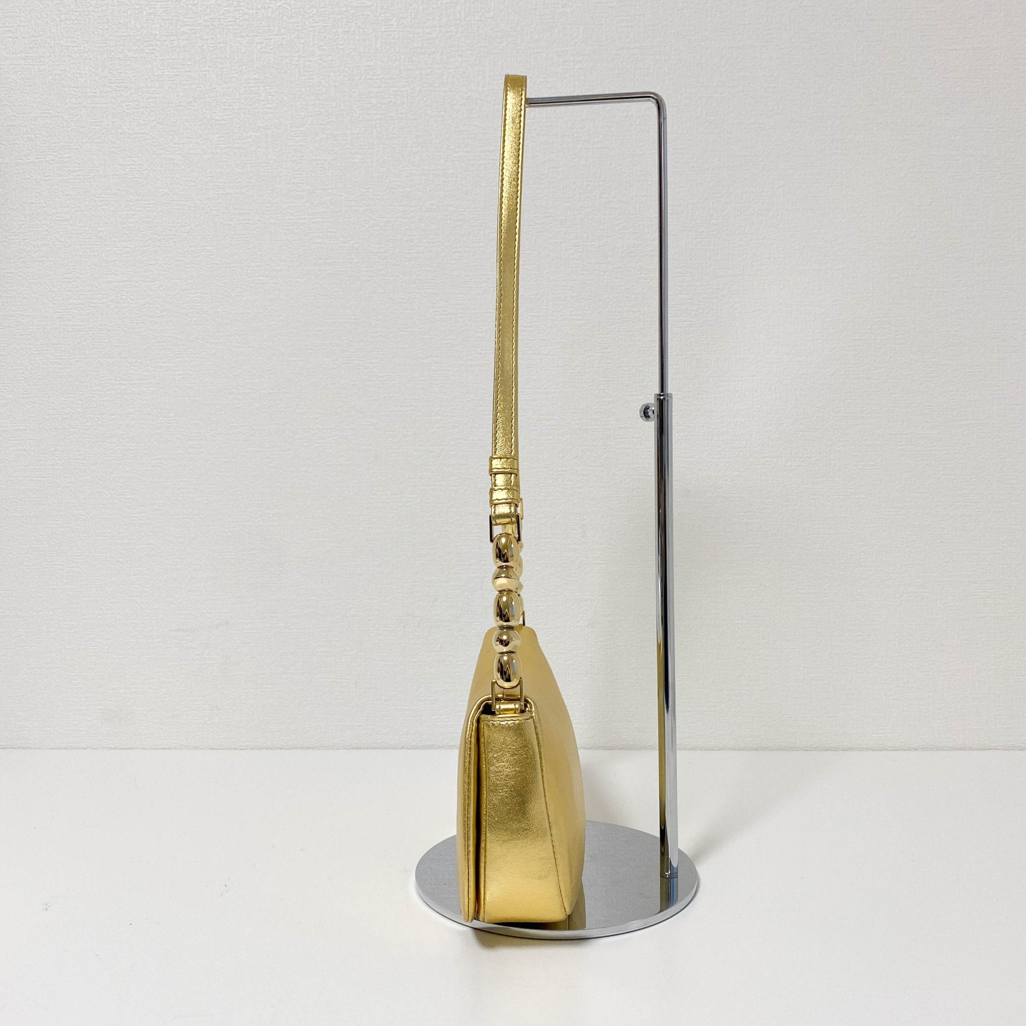 DIOR Malice Pearl Gold Leather Shoulder Bag, in , Sold by HIVE PRELOVED - Handle Bags, ,