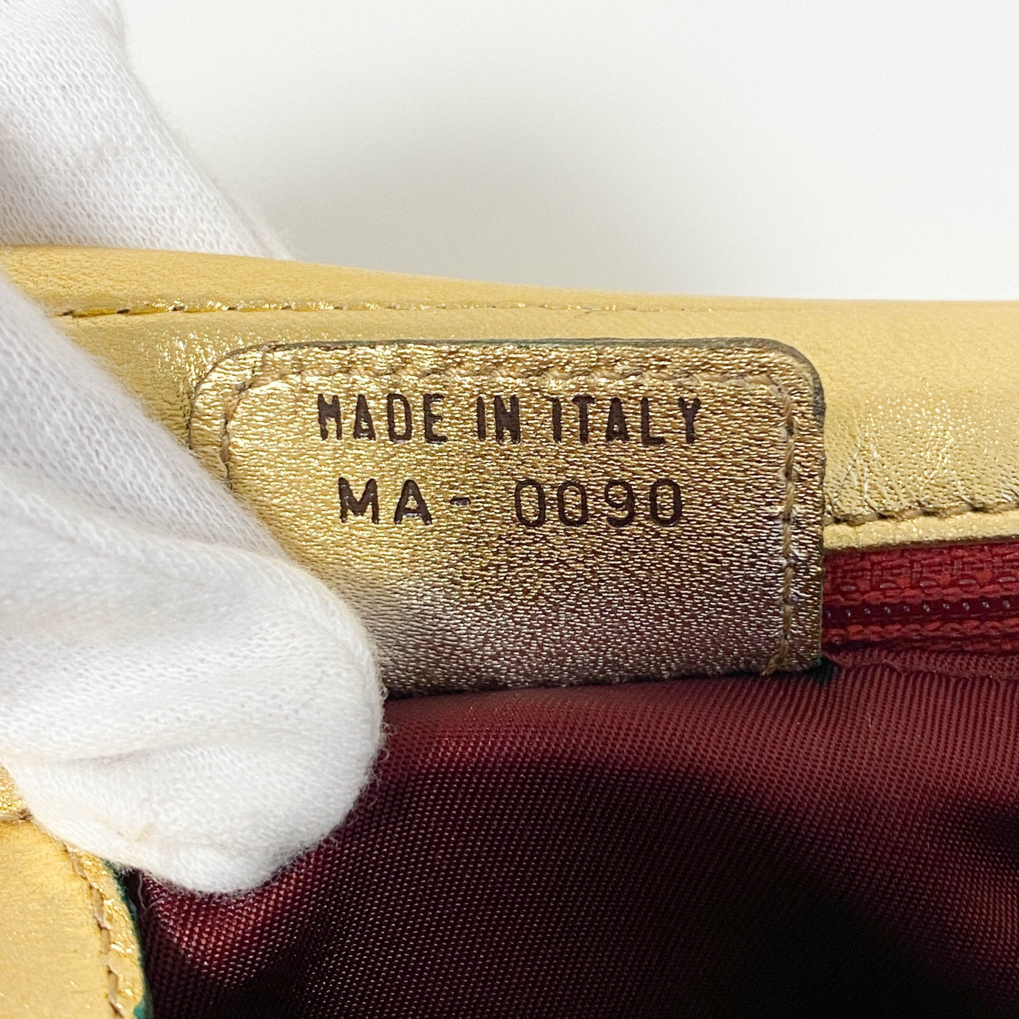 DIOR Malice Pearl Gold Leather Shoulder Bag, in , Sold by HIVE PRELOVED - Handle Bags, ,