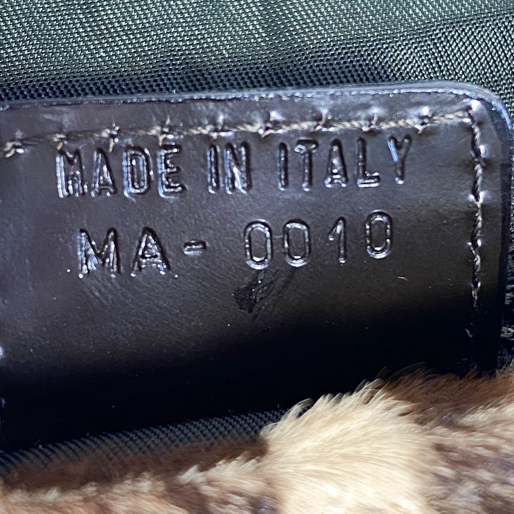 DIOR Malice Pearl Leopard Brown Leather Shoulder Bag, in , Sold by HIVE PRELOVED - Shoulder Bags, ,