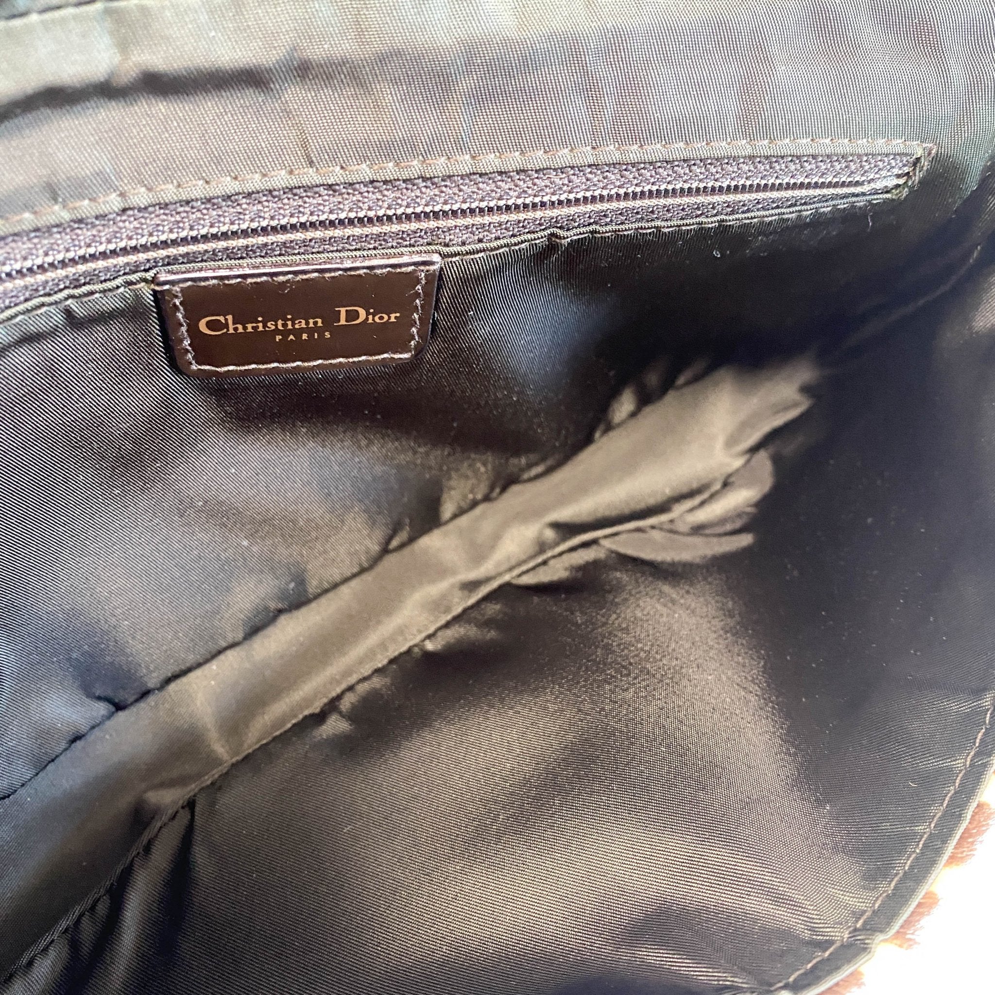 DIOR Malice Pearl Leopard Brown Leather Shoulder Bag, in , Sold by HIVE PRELOVED - Shoulder Bags, ,