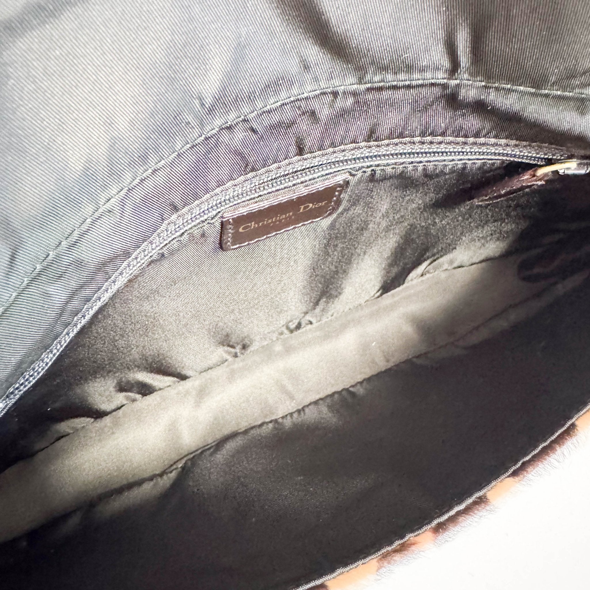 DIOR Malice Pearl Leopard Brown Leather Shoulder Bag, in , Sold by HIVE PRELOVED - Shoulder Bags, ,