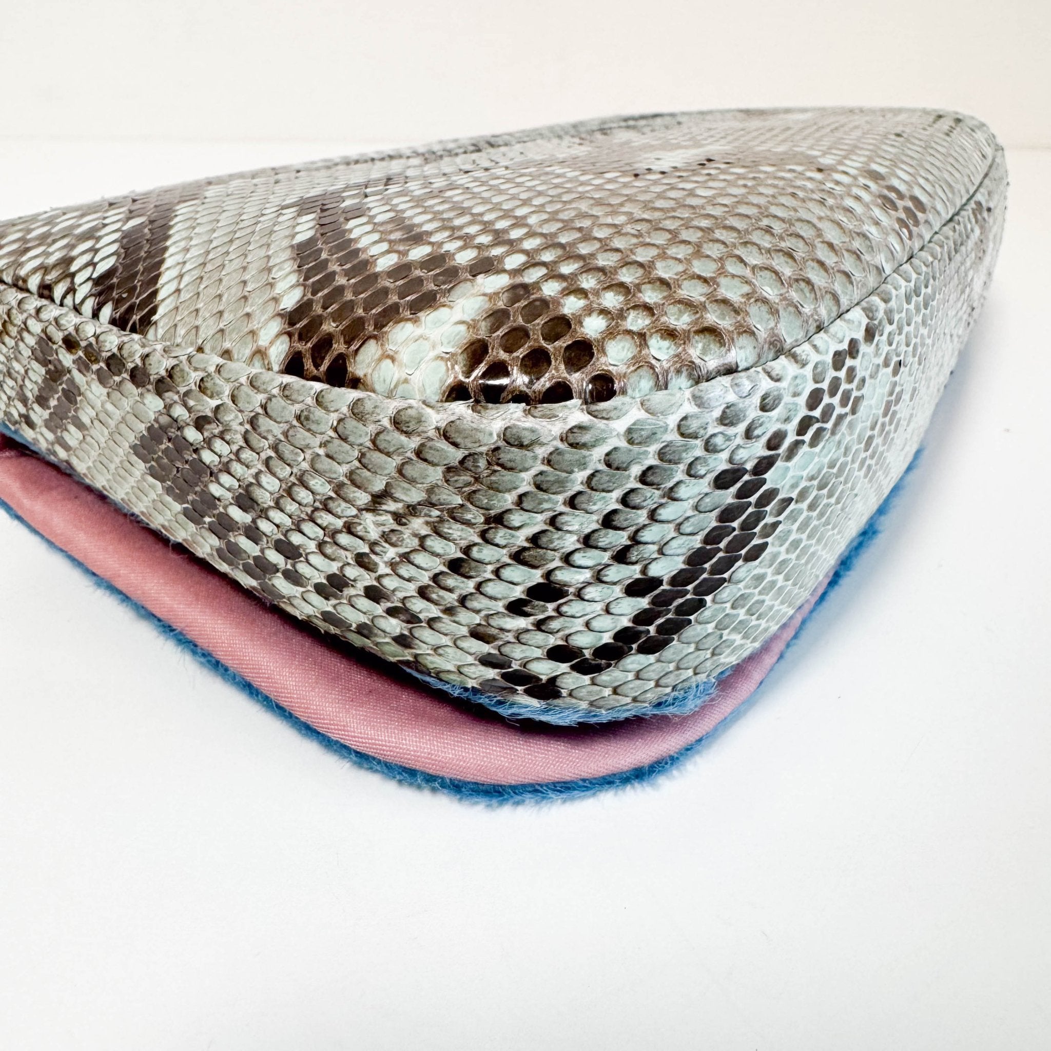 DIOR Malice Pearl Light Blue/Pink Pony Hair/Leather Shoulder Bag, in , Sold by HIVE PRELOVED - Shoulder Bags, ,