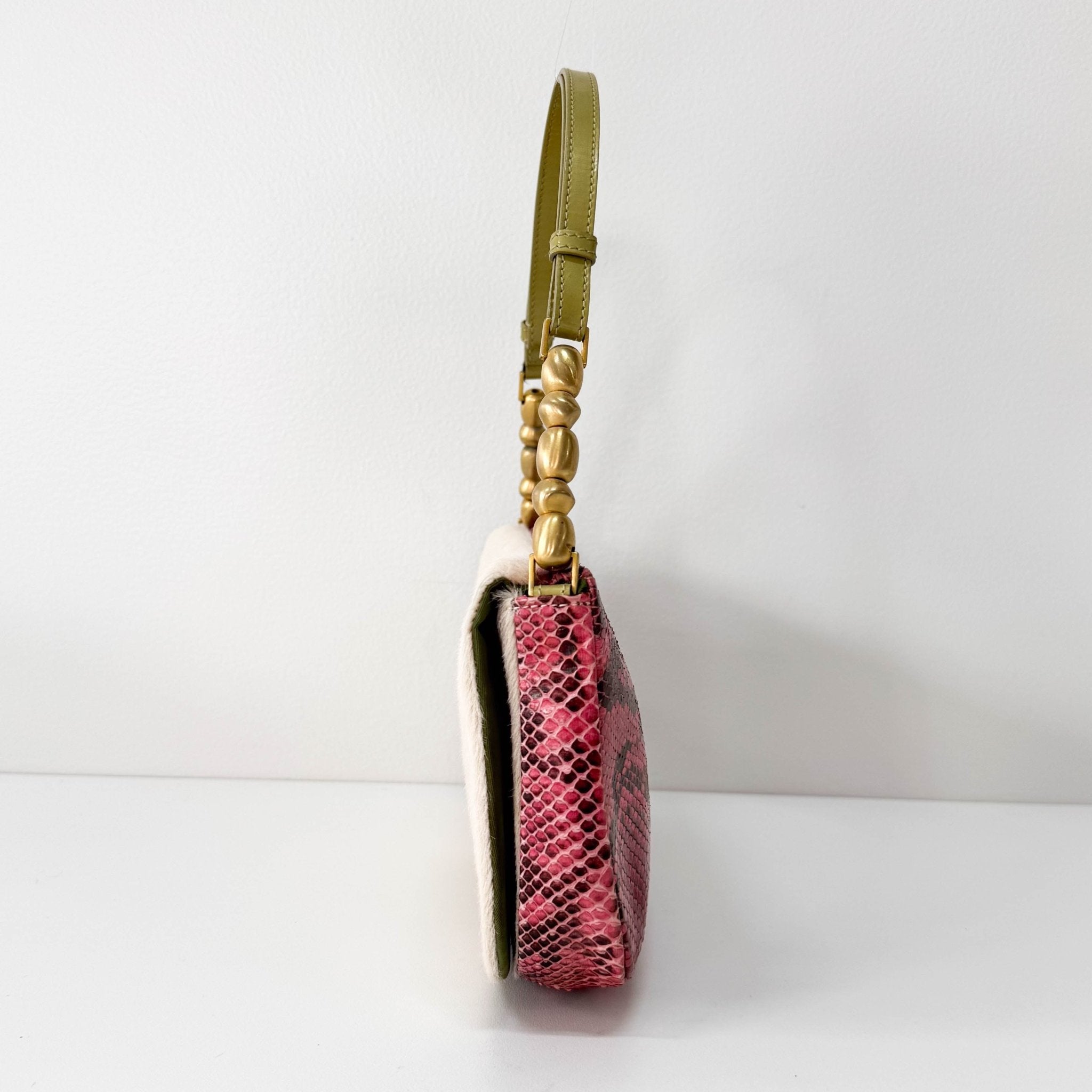 DIOR Malice Pearl Pink Pony Hair Shouder Bag, in , Sold by HIVE PRELOVED - Shoulder Bags, ,