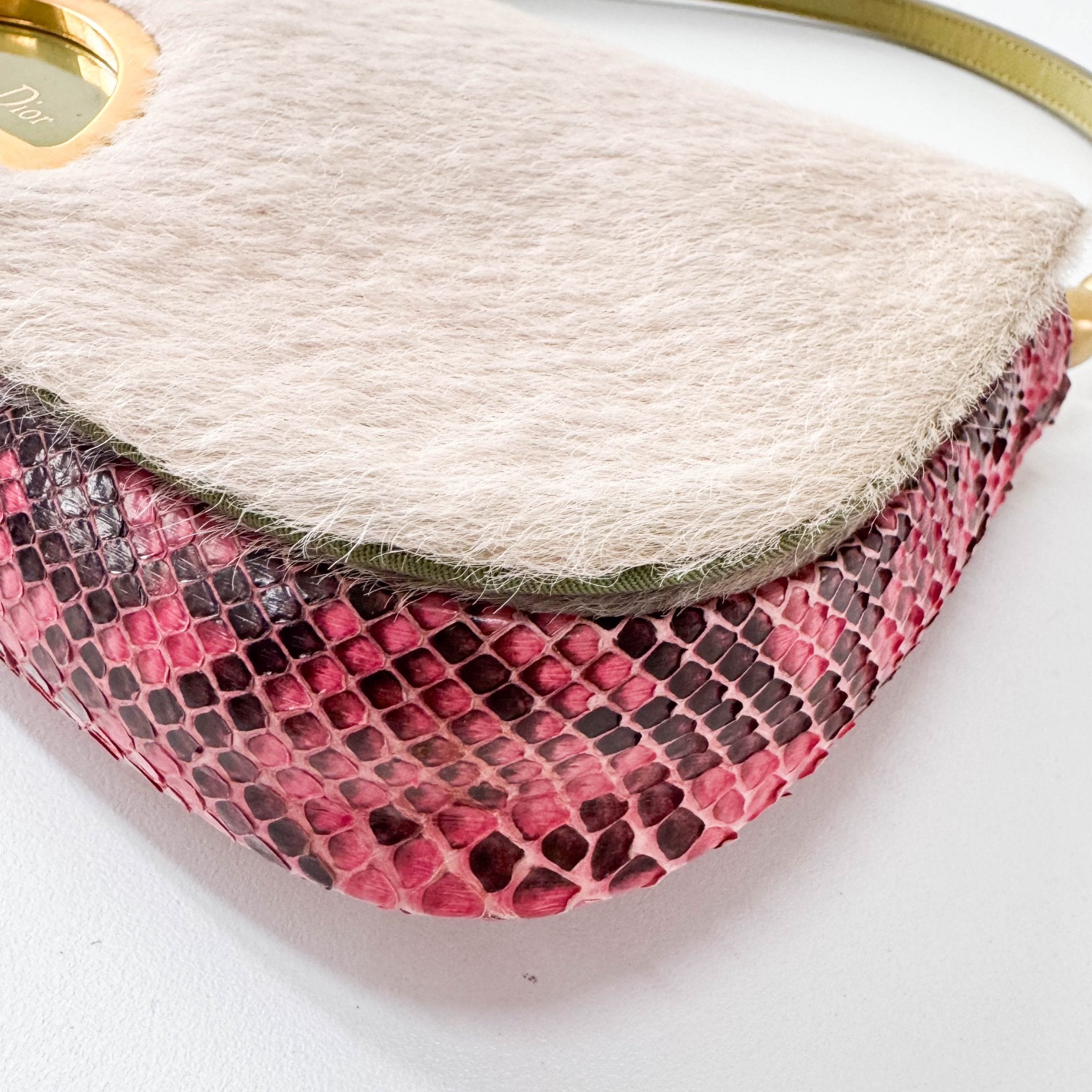 DIOR Malice Pearl Pink Pony Hair Shouder Bag, in , Sold by HIVE PRELOVED - Shoulder Bags, ,