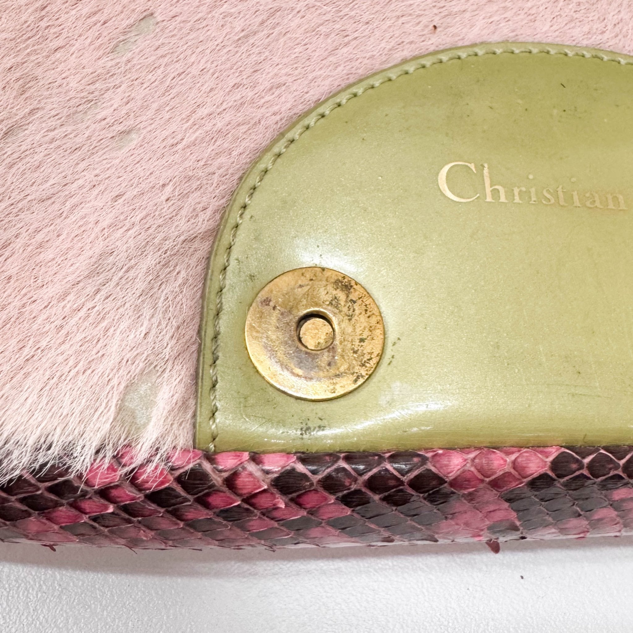 DIOR Malice Pearl Pink Pony Hair Shouder Bag, in , Sold by HIVE PRELOVED - Shoulder Bags, ,