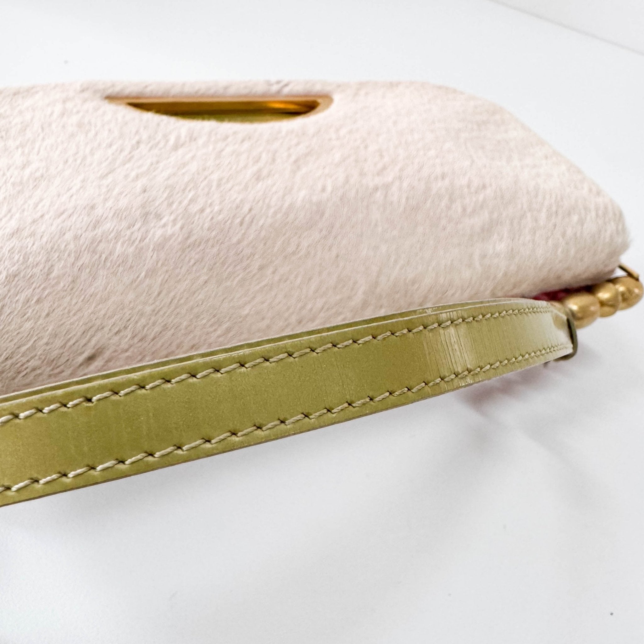 DIOR Malice Pearl Pink Pony Hair Shouder Bag, in , Sold by HIVE PRELOVED - Shoulder Bags, ,