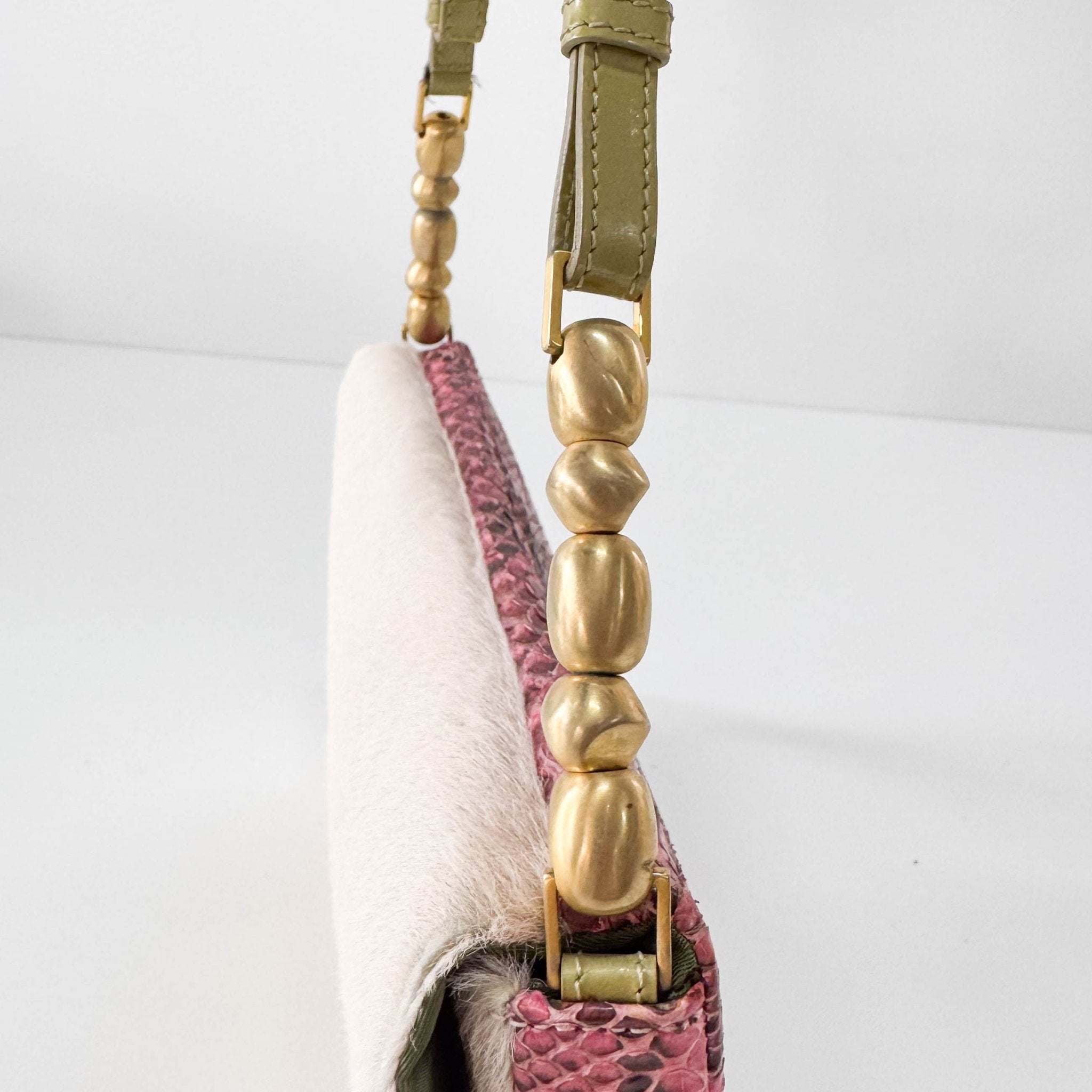 DIOR Malice Pearl Pink Pony Hair Shouder Bag, in , Sold by HIVE PRELOVED - Shoulder Bags, ,