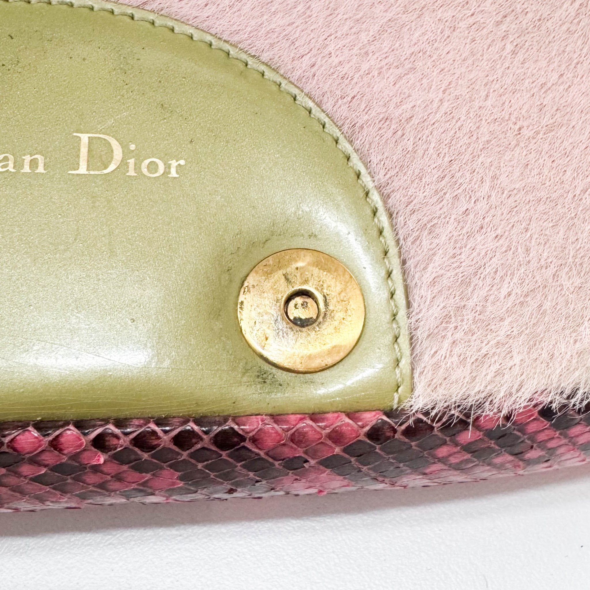 DIOR Malice Pearl Pink Pony Hair Shouder Bag, in , Sold by HIVE PRELOVED - Shoulder Bags, ,