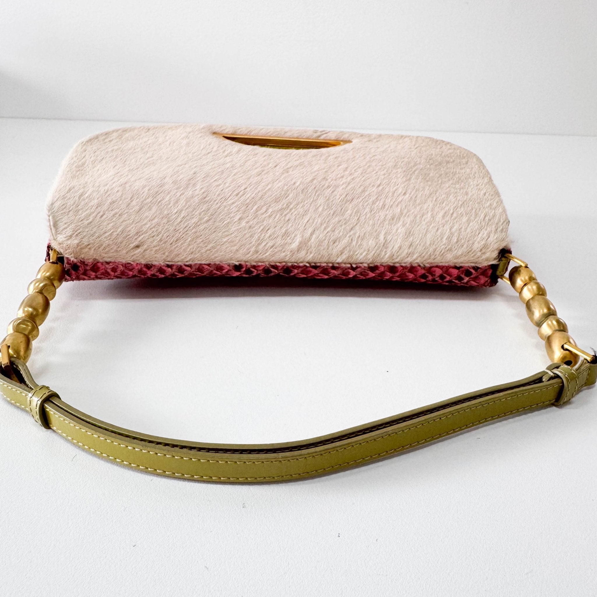 DIOR Malice Pearl Pink Pony Hair Shouder Bag, in , Sold by HIVE PRELOVED - Shoulder Bags, ,