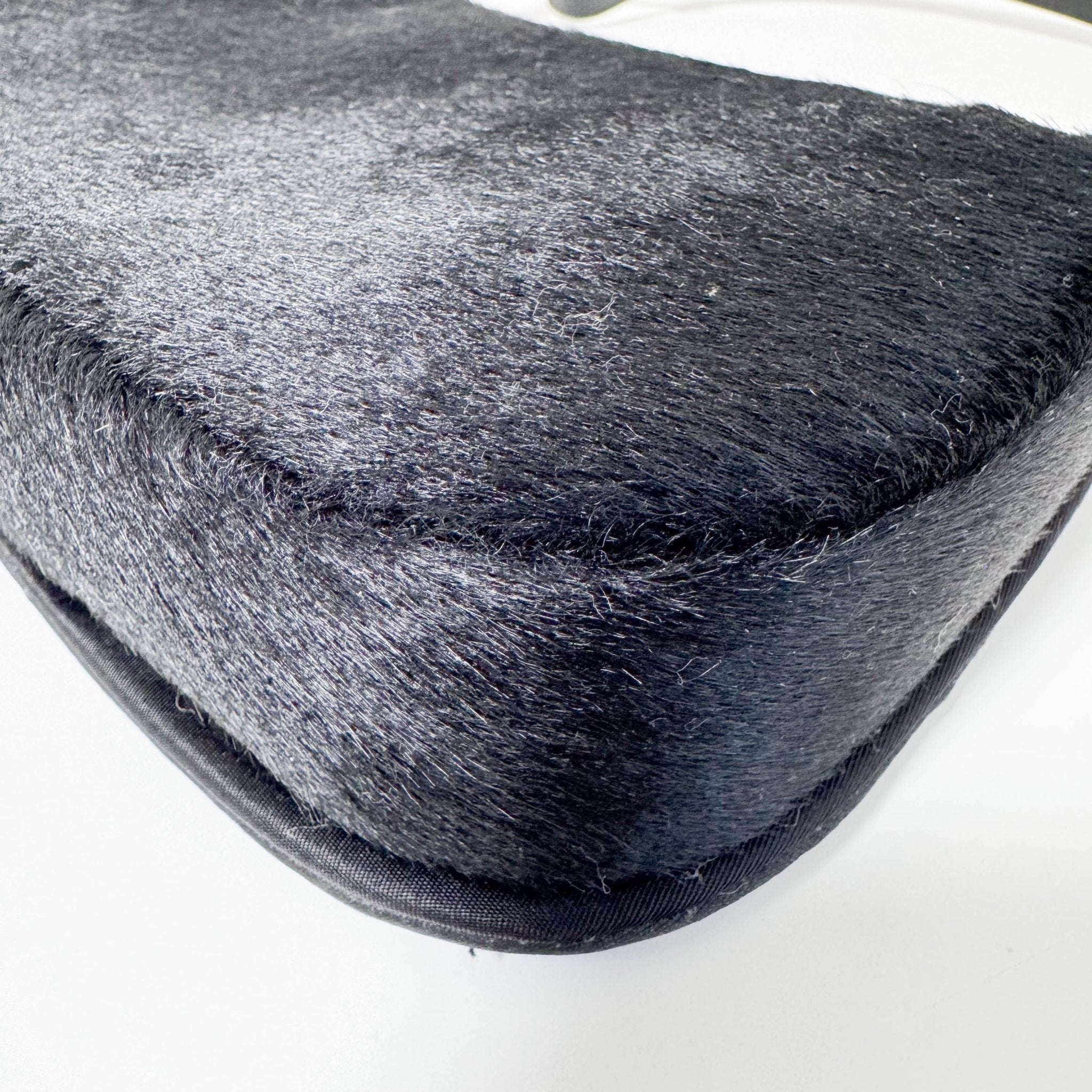 DIOR Maris Pear Black/Gold Embellished Pony Hair Shoulder Bag, in , Sold by HIVE PRELOVED - Shoulder Bags, ,