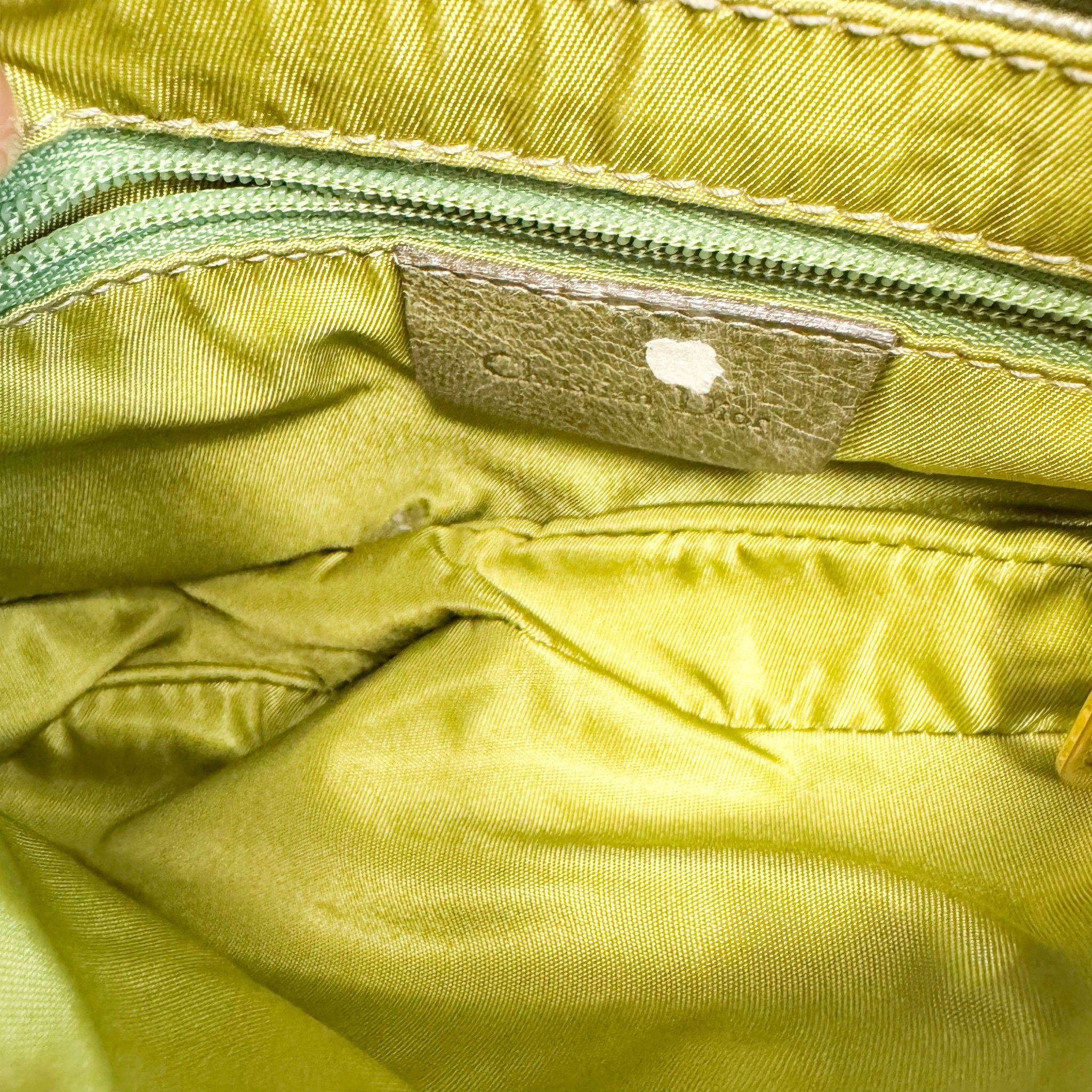 DIOR Mini Saddle Green Leather Bag, in , Sold by HIVE PRELOVED - Handle Bags, ,