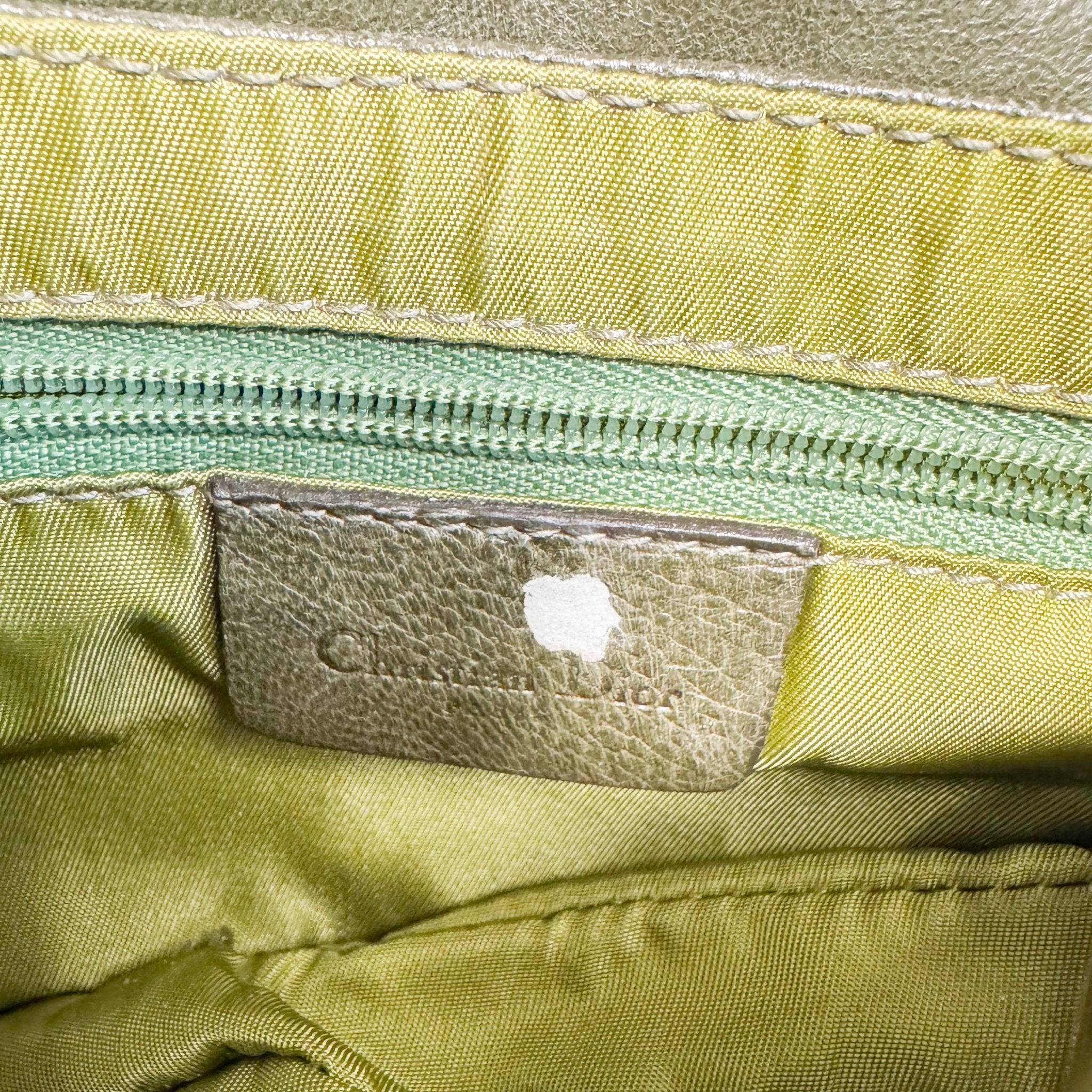 DIOR Mini Saddle Green Leather Bag, in , Sold by HIVE PRELOVED - Handle Bags, ,