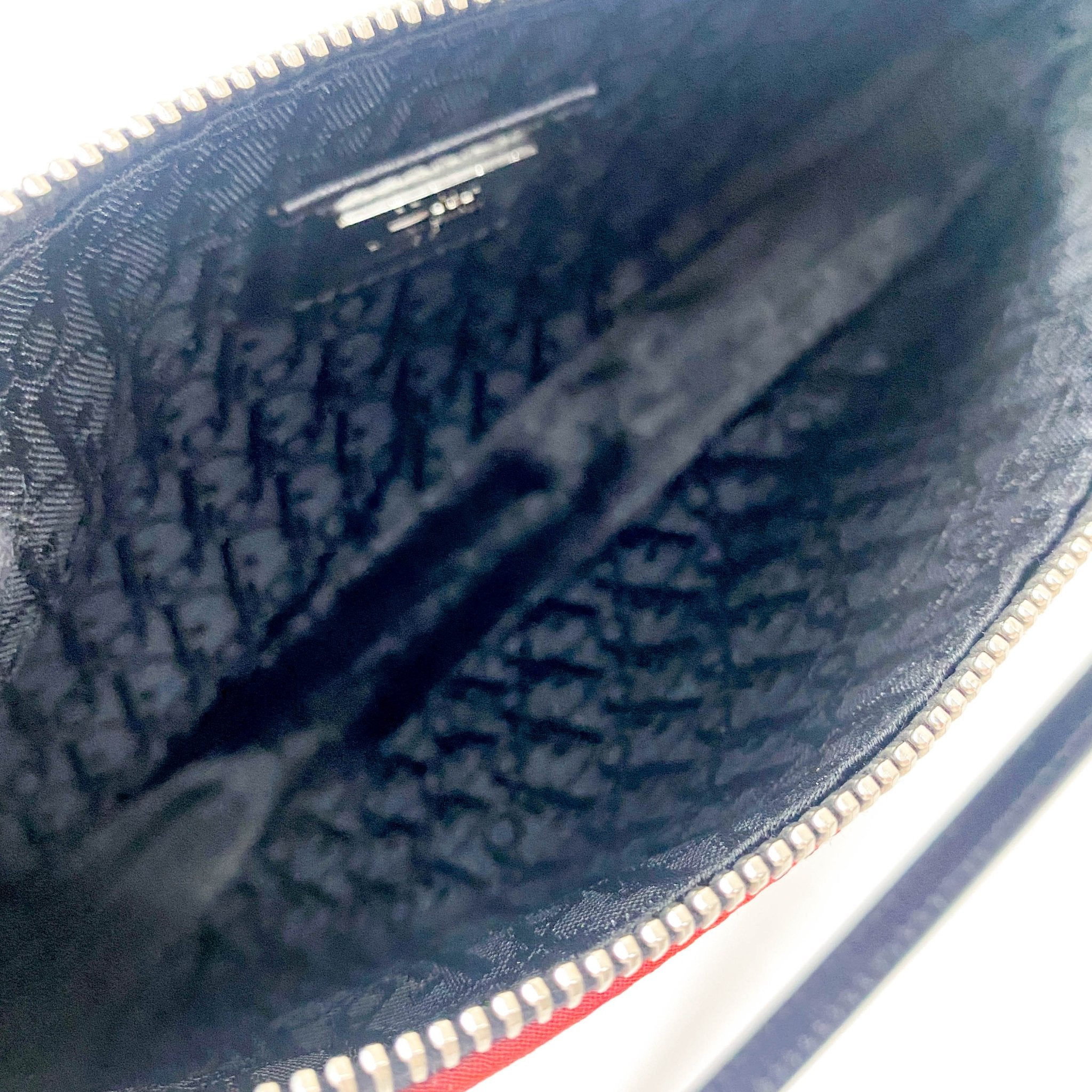 DIOR Mini Saddle Limited Edition Red Rose in Black Satin Shoulder Bag, in , Sold by HIVE PRELOVED - Handle Bags, Pouches, Shoulder Bags