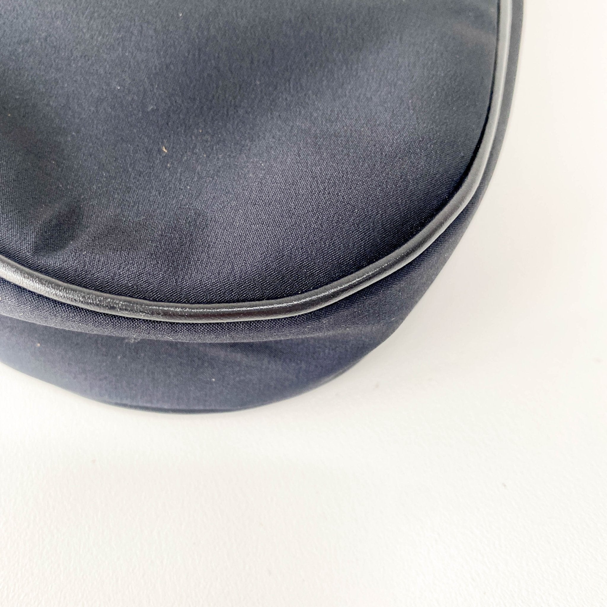 DIOR Mini Saddle Limited Edition Red Rose in Black Satin Shoulder Bag, in , Sold by HIVE PRELOVED - Handle Bags, Pouches, Shoulder Bags