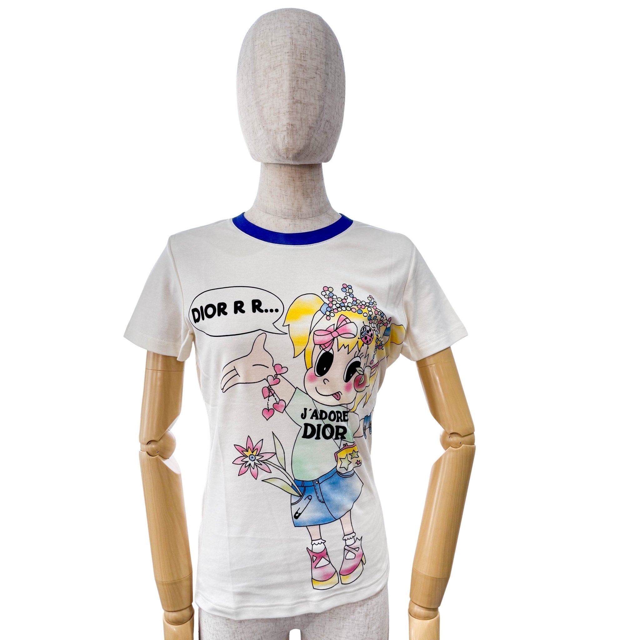 DIOR Neutral Cotton Vintage T-Shirt, in , Sold by HIVE PRELOVED - Tops, ,