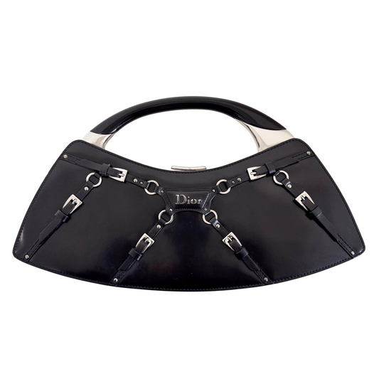 DIOR Punk Series Black Clutch Handbag, in , Sold by HIVE PRELOVED - Handle Bags, ,