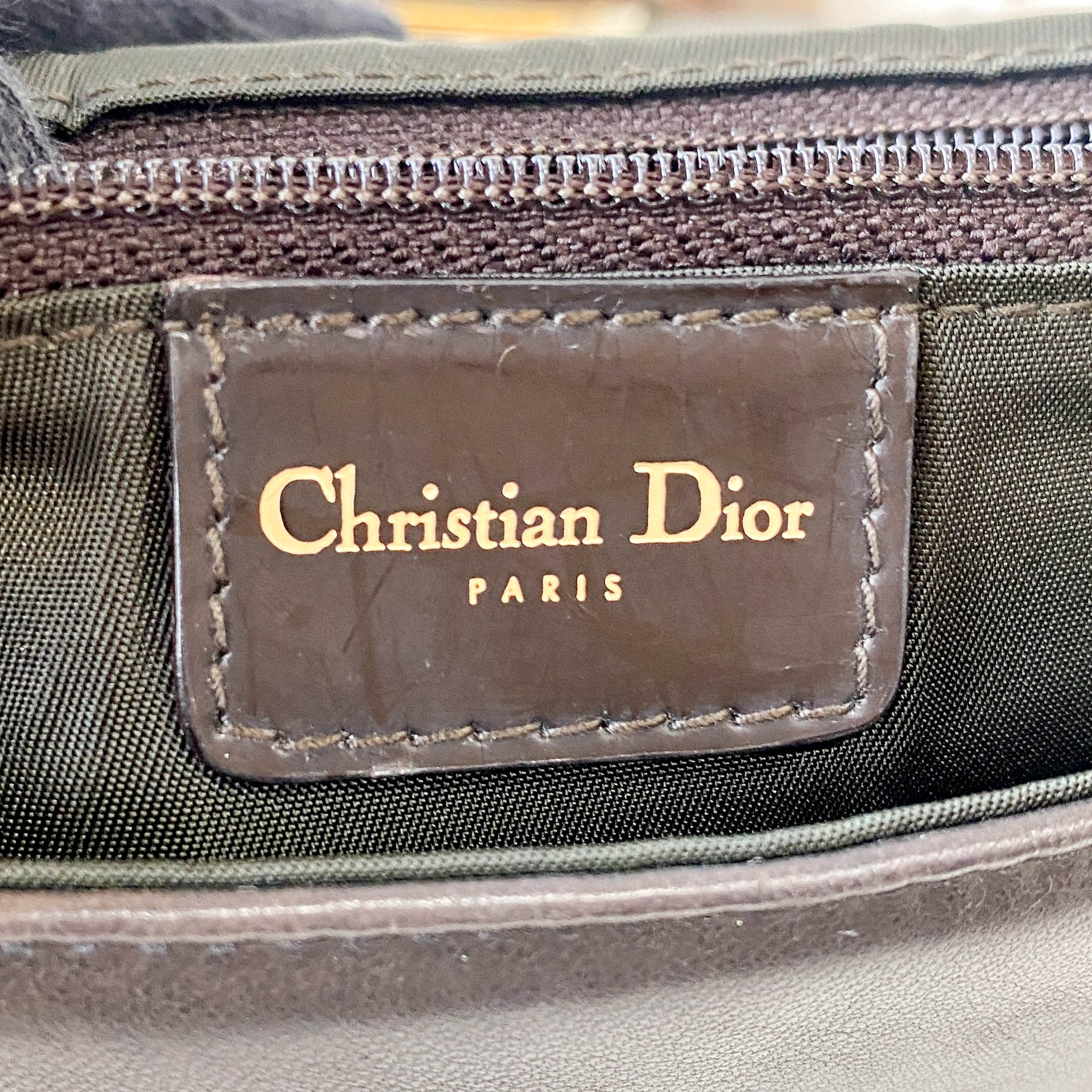 DIOR Rare Malice Pearl 3 Fur Leopard Print Shoulder Bag, in , Sold by HIVE PRELOVED - Shoulder Bags, ,