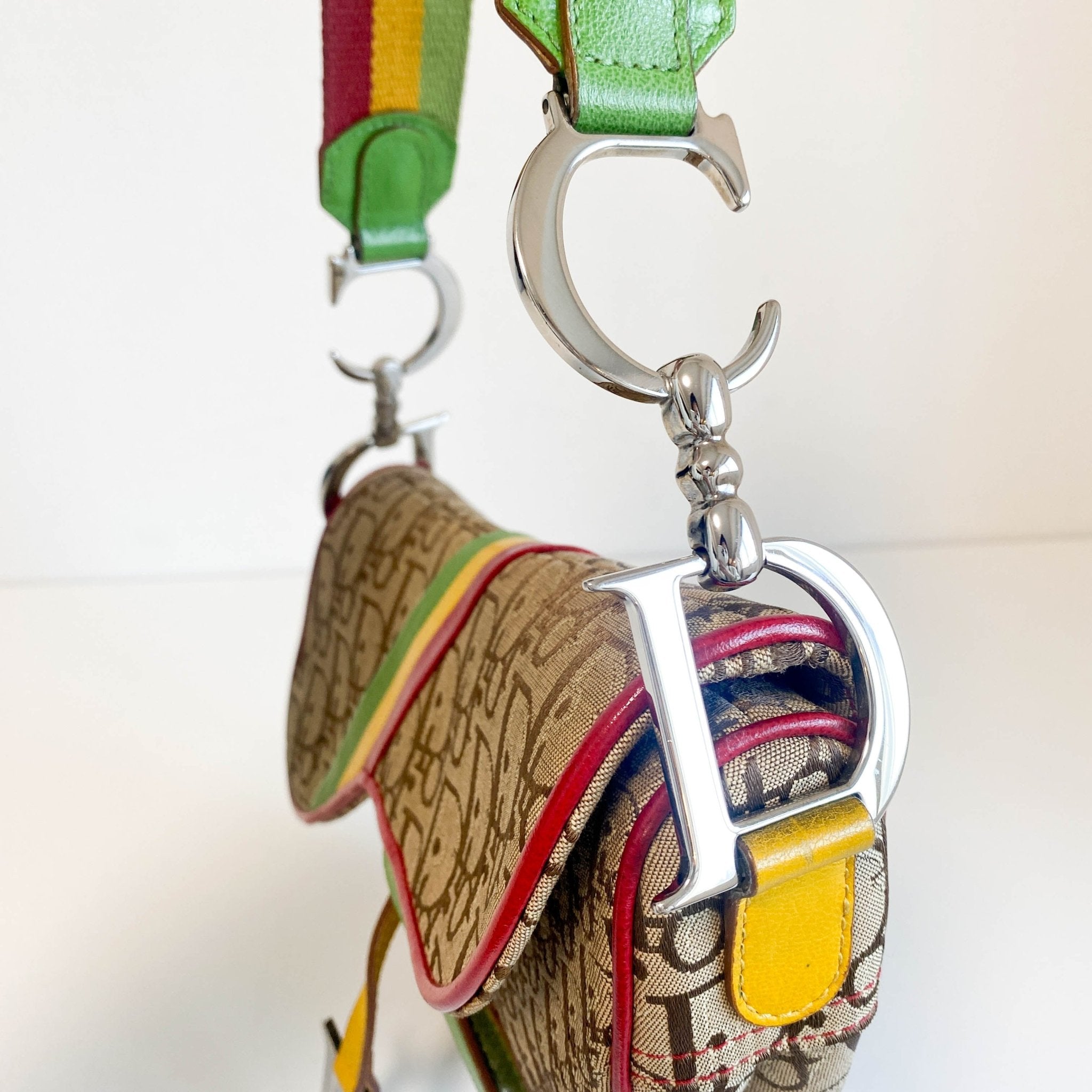 DIOR Rasta Trotter Saddle Bag, in , Sold by HIVE PRELOVED - Handle Bags, ,