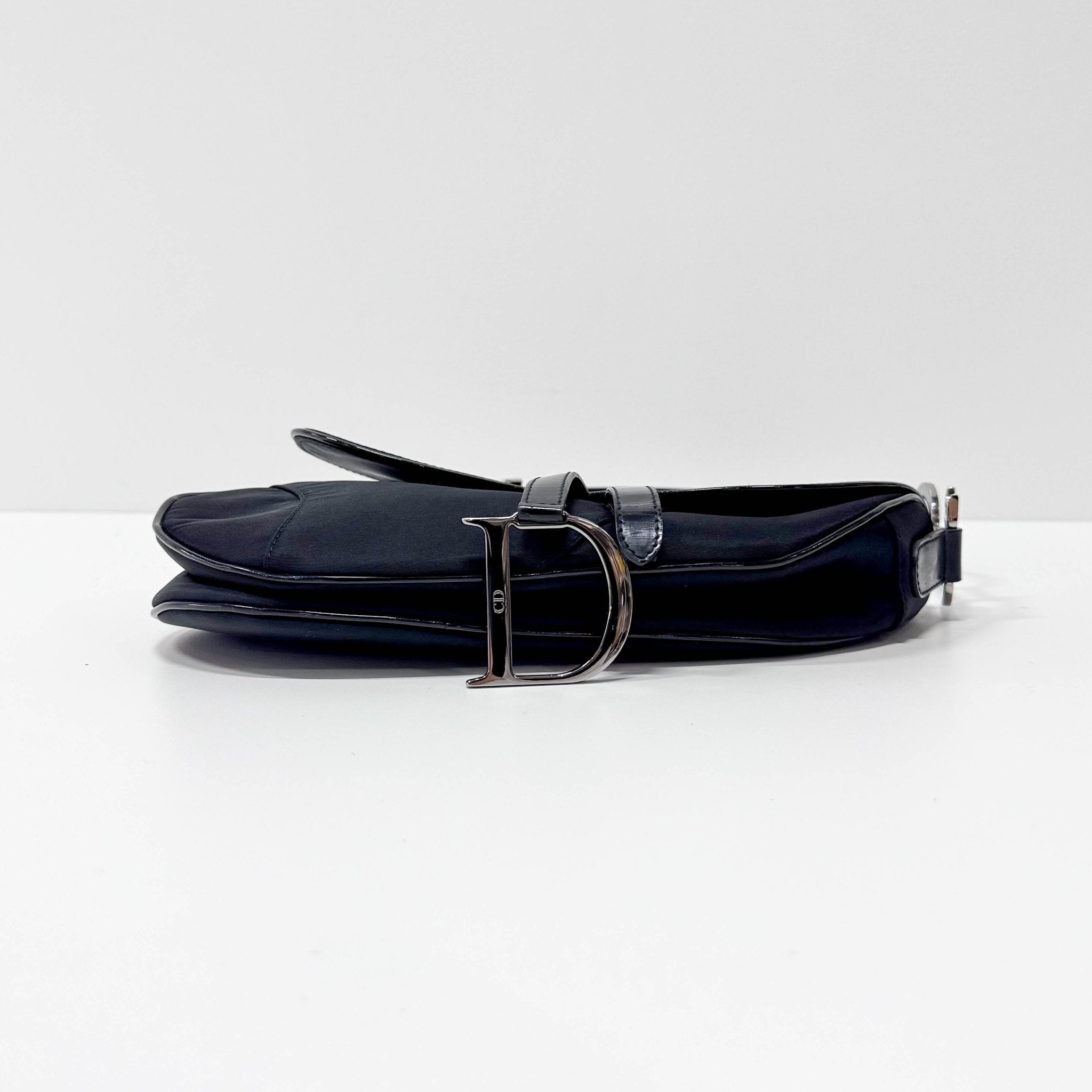 DIOR Saddle Black Nylon with Silver Hardware Shoulder Bag, in , Sold by HIVE PRELOVED - Shoulder Bags, ,