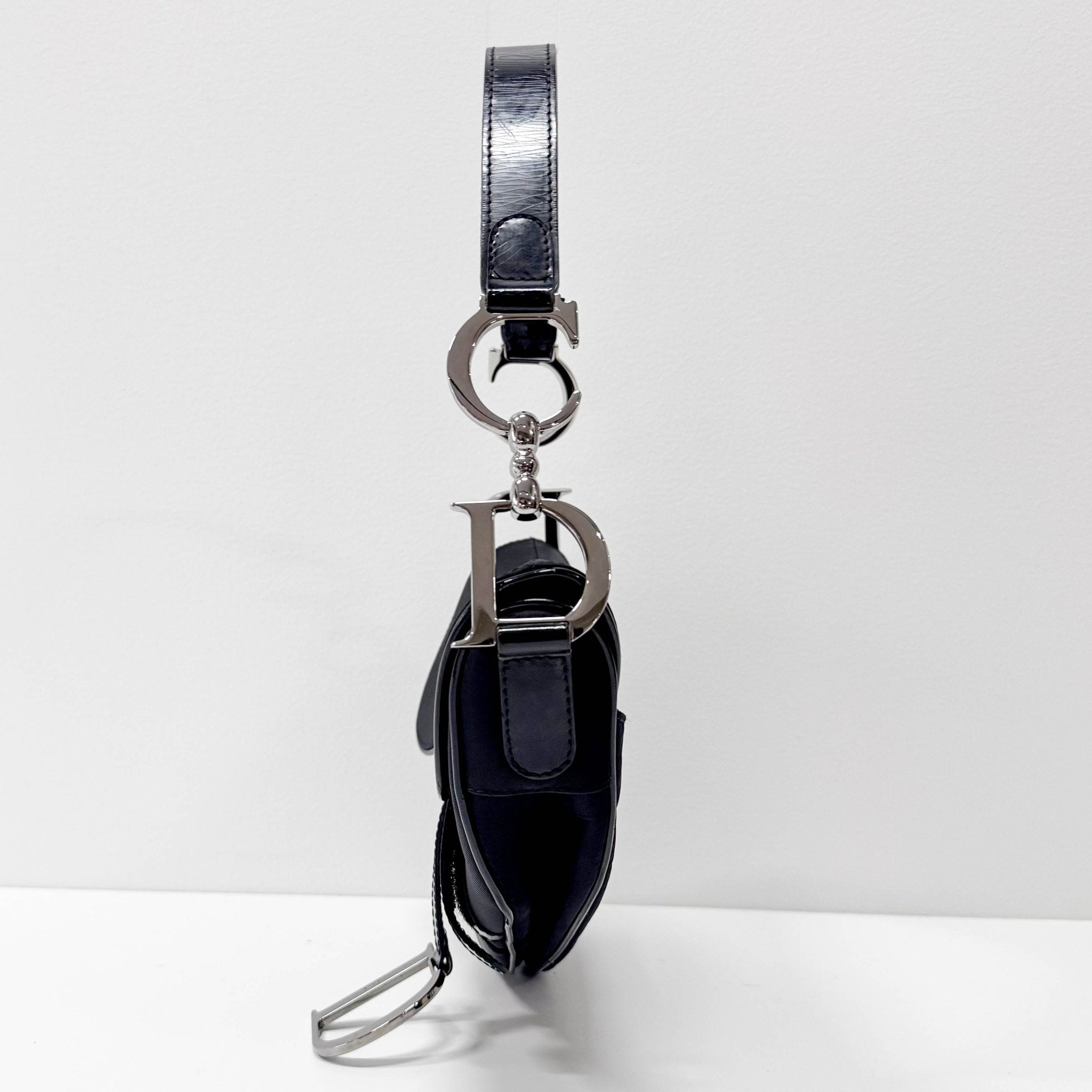 DIOR Saddle Black Nylon with Silver Hardware Shoulder Bag, in , Sold by HIVE PRELOVED - Shoulder Bags, ,