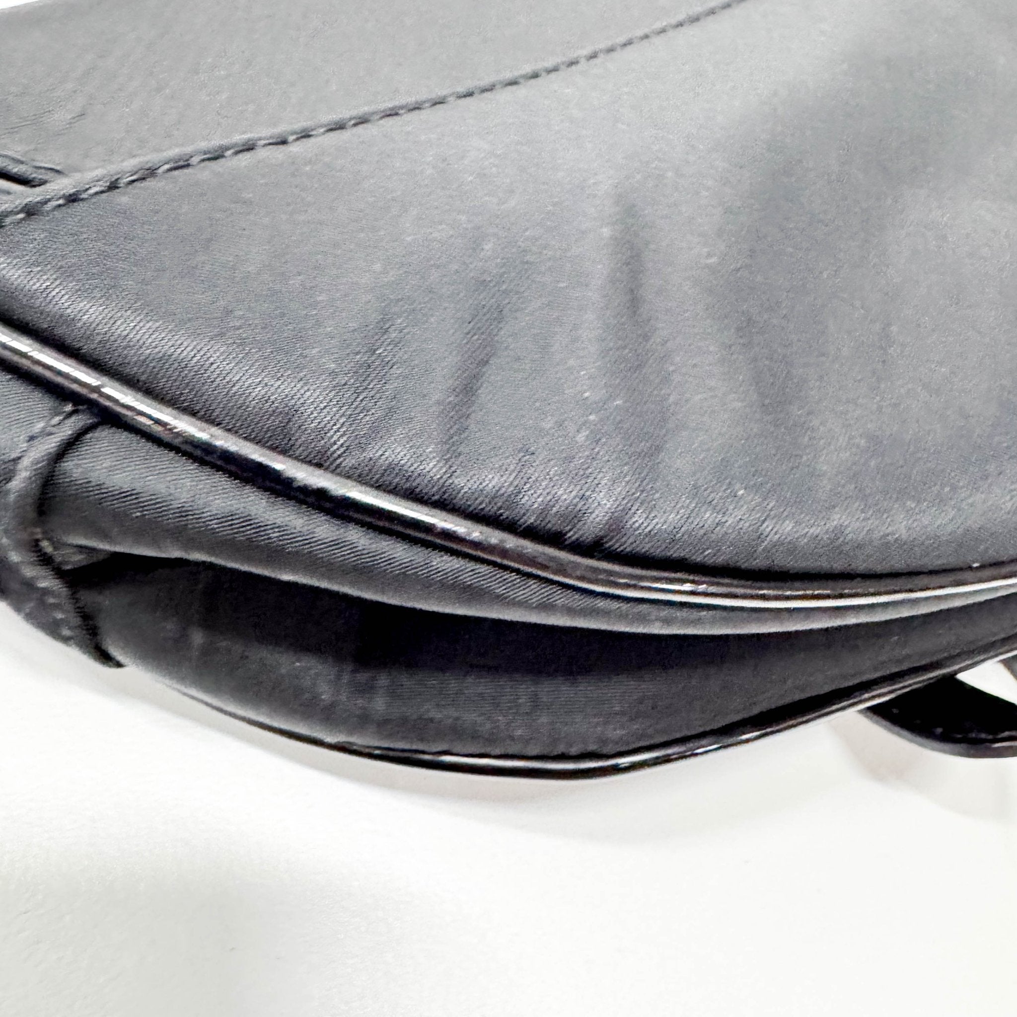 DIOR Saddle Black Nylon with Silver Hardware Shoulder Bag, in , Sold by HIVE PRELOVED - Shoulder Bags, ,