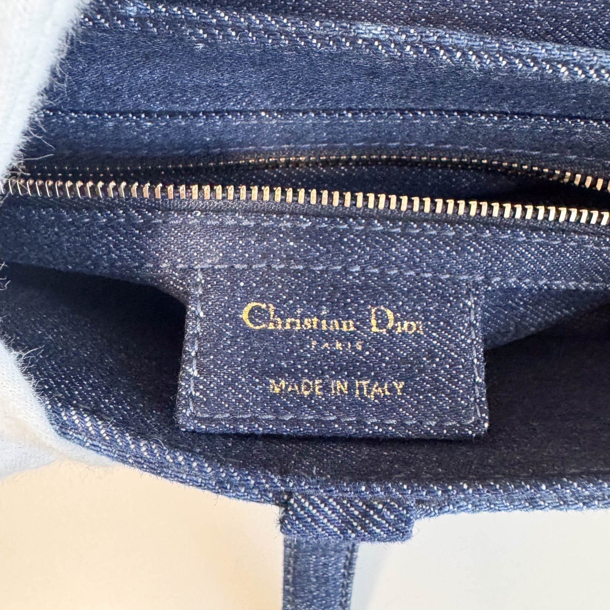 DIOR Saddle Borsa Da Sella in Senim Stampato Dior Blue Tie - Dye, in , Sold by HIVE PRELOVED - Shoulder Bags, ,