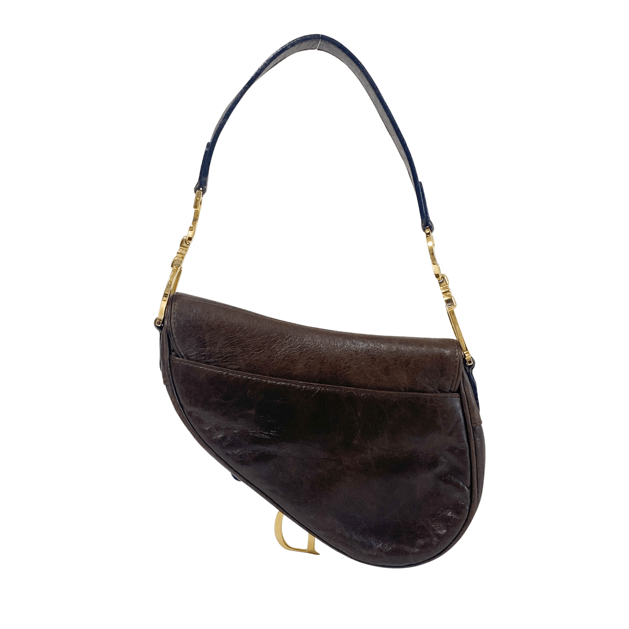 DIOR Saddle Brown Leather Shoulder Bag, in , Sold by HIVE PRELOVED - Shoulder Bags, ,