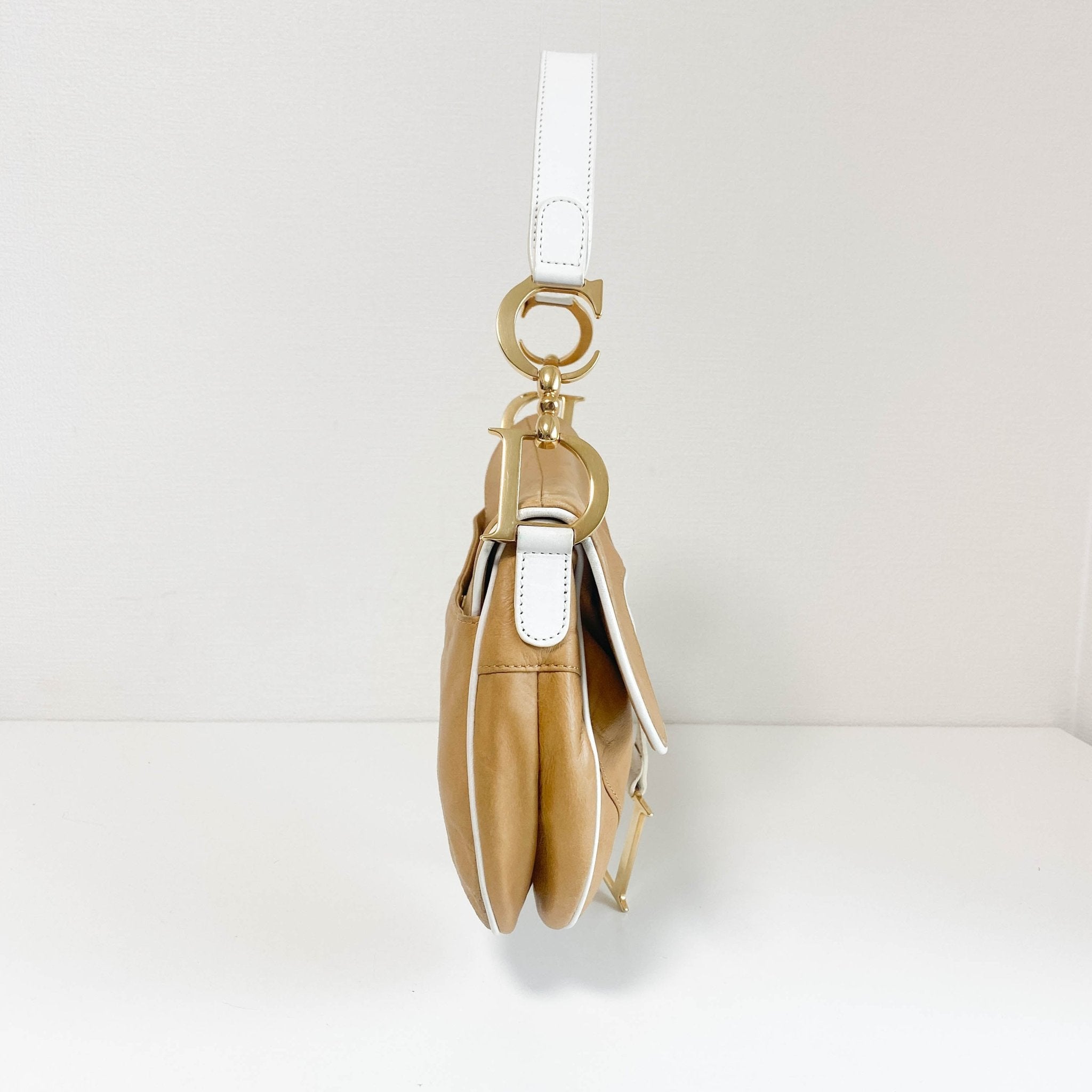 DIOR Saddle Brown Leather Shoulder Bag, in , Sold by HIVE PRELOVED - Shoulder Bags, ,