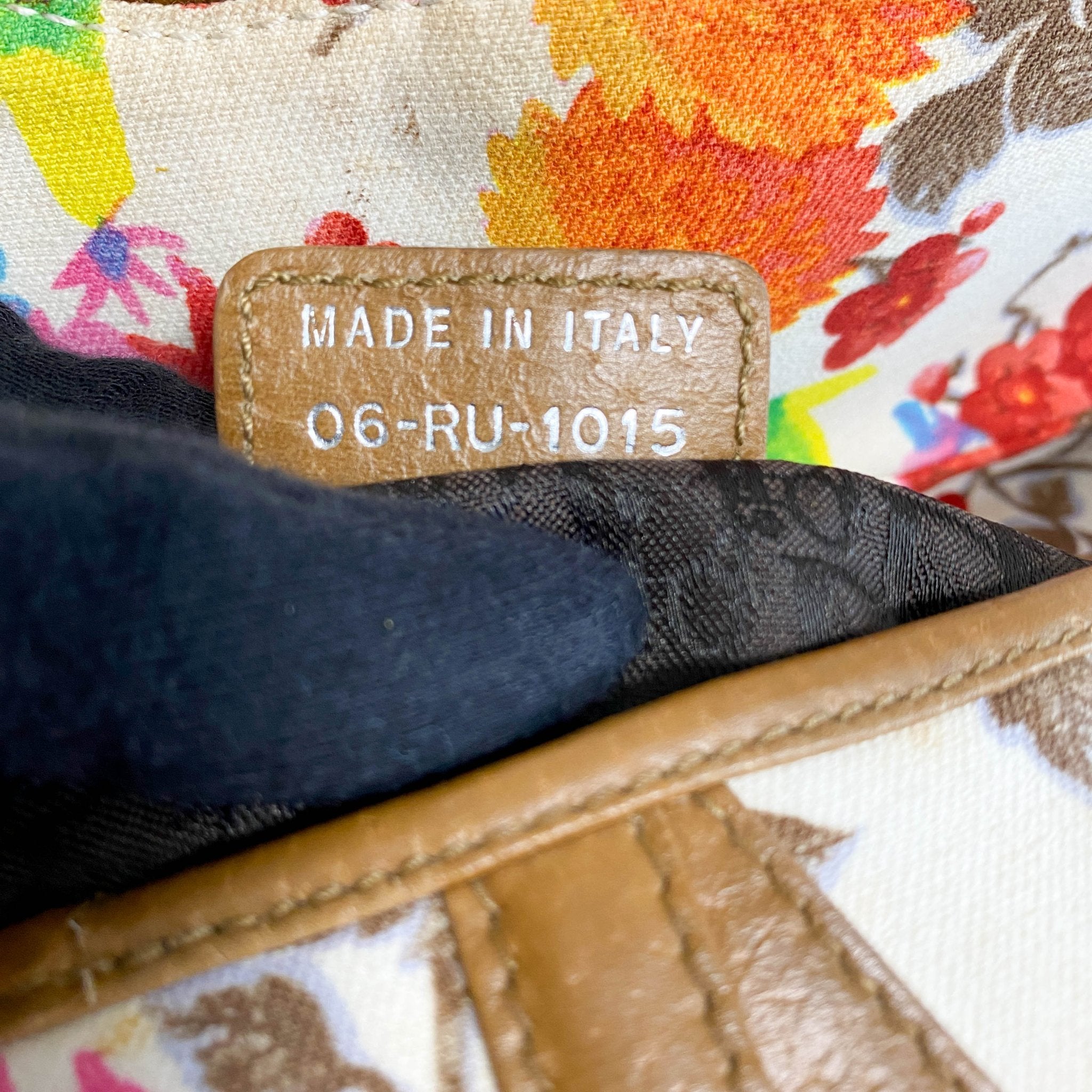 DIOR Saddle Floral Printed Canvas Shoulder Bag, in , Sold by HIVE PRELOVED - Shoulder Bags, ,