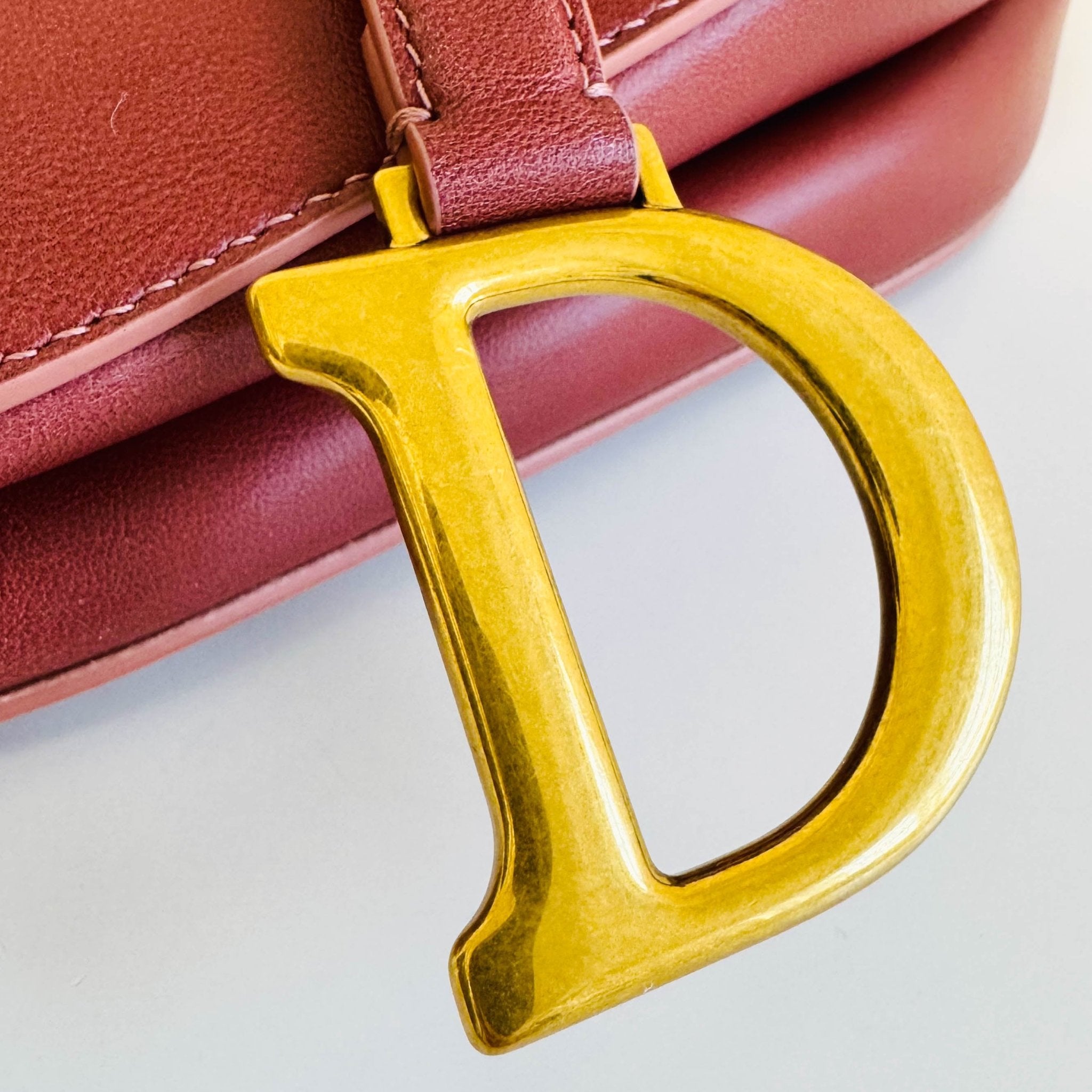 DIOR Saddle Gradient Pink Calfskin Bag, in , Sold by HIVE PRELOVED - Shoulder Bags, ,