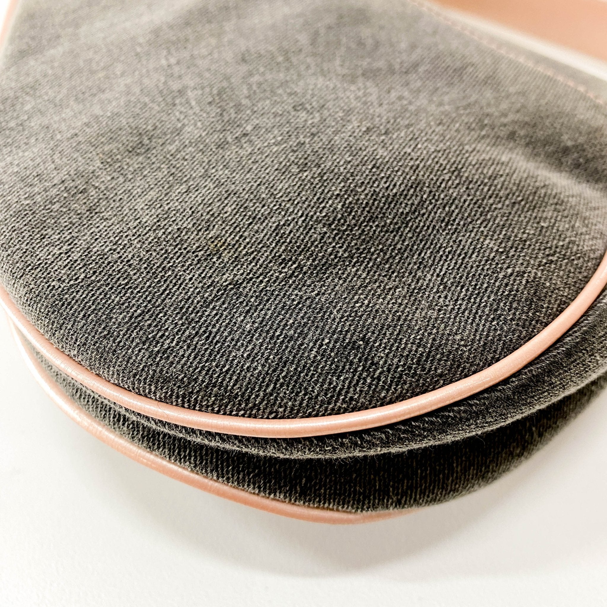 DIOR Saddle Grey Denim Shoulder Bag, in , Sold by HIVE PRELOVED - Shoulder Bags, ,