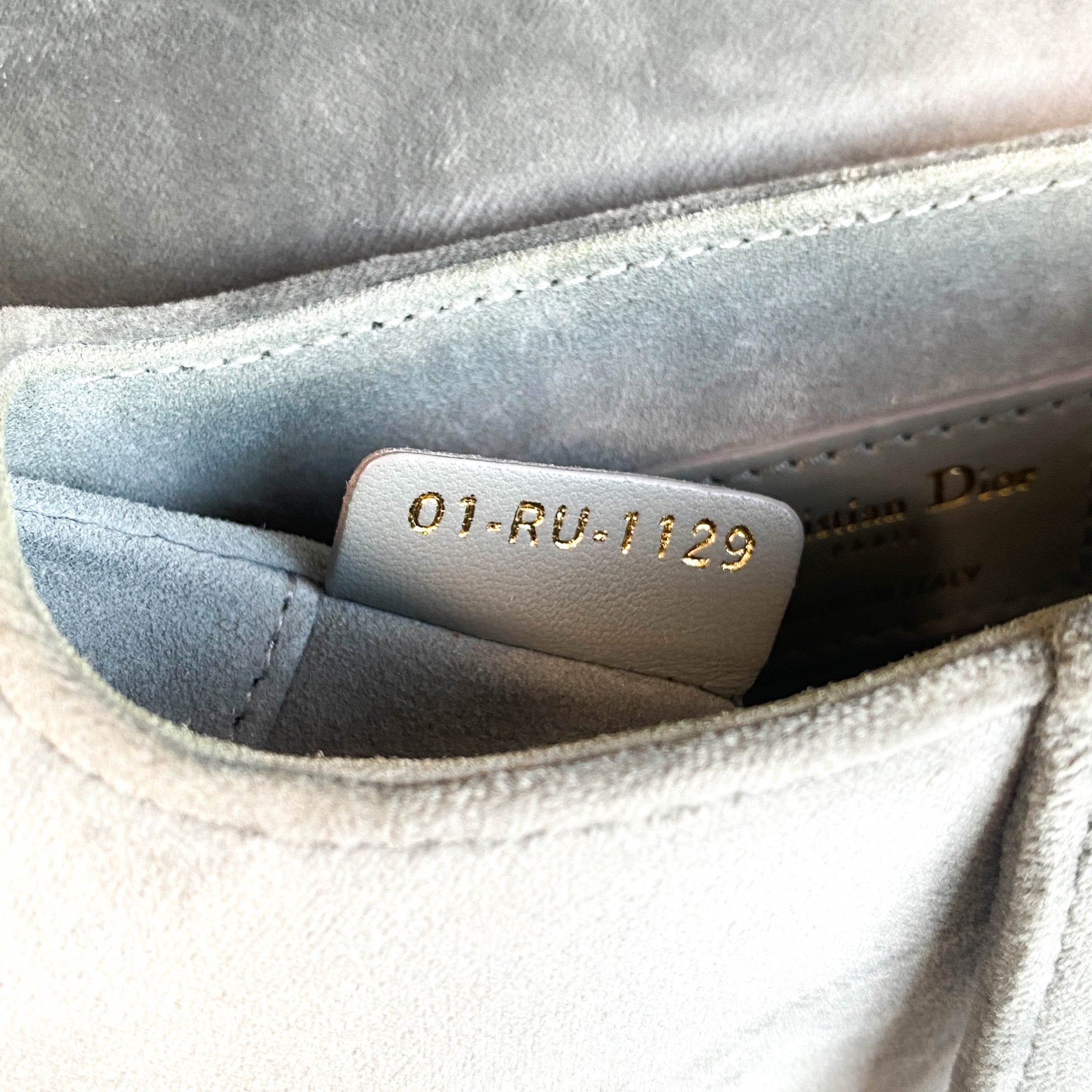 DIOR Saddle Mini Grey Suede Handle Bag, in , Sold by HIVE PRELOVED - Handle Bags, ,