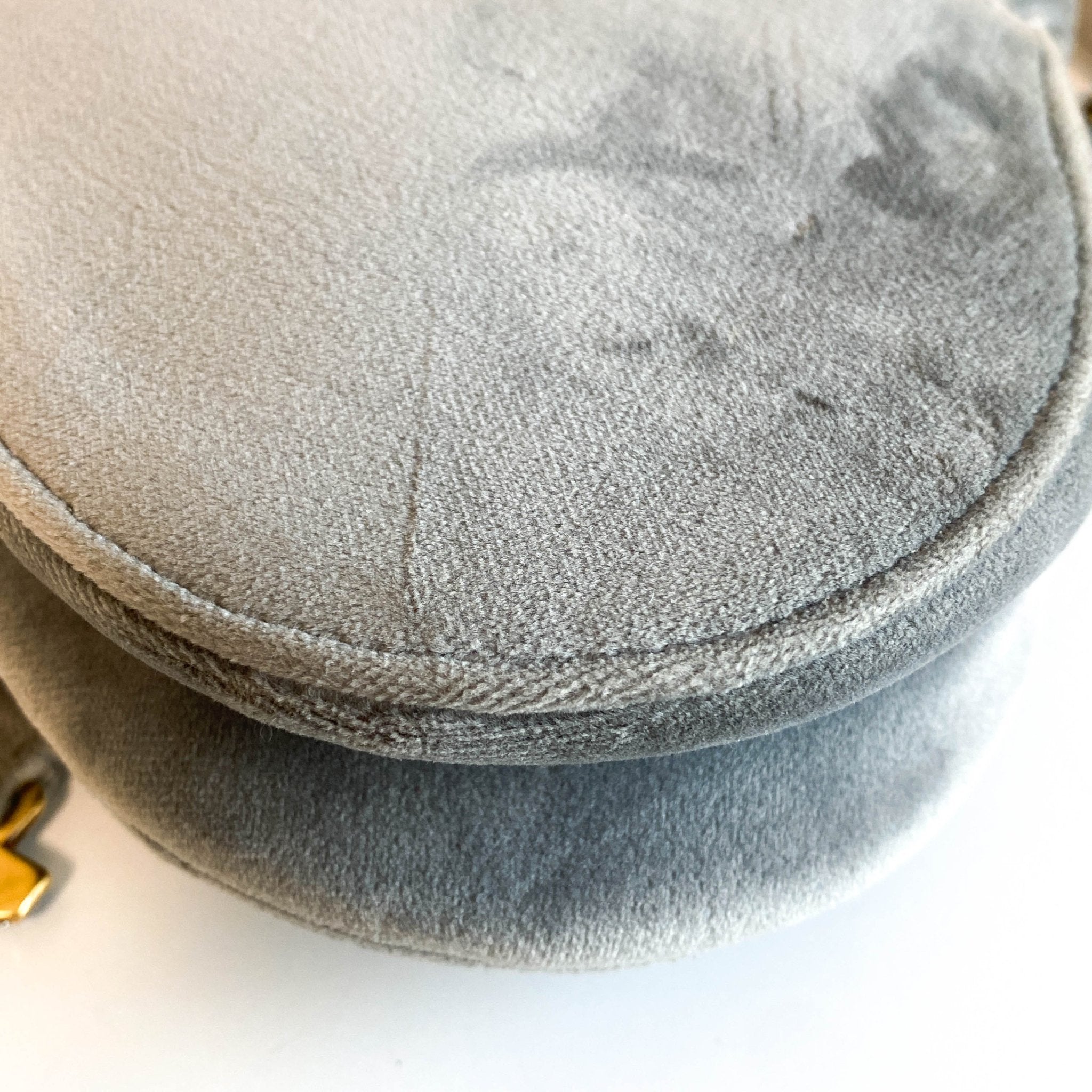 DIOR Saddle Mini Grey Suede Handle Bag, in , Sold by HIVE PRELOVED - Handle Bags, ,