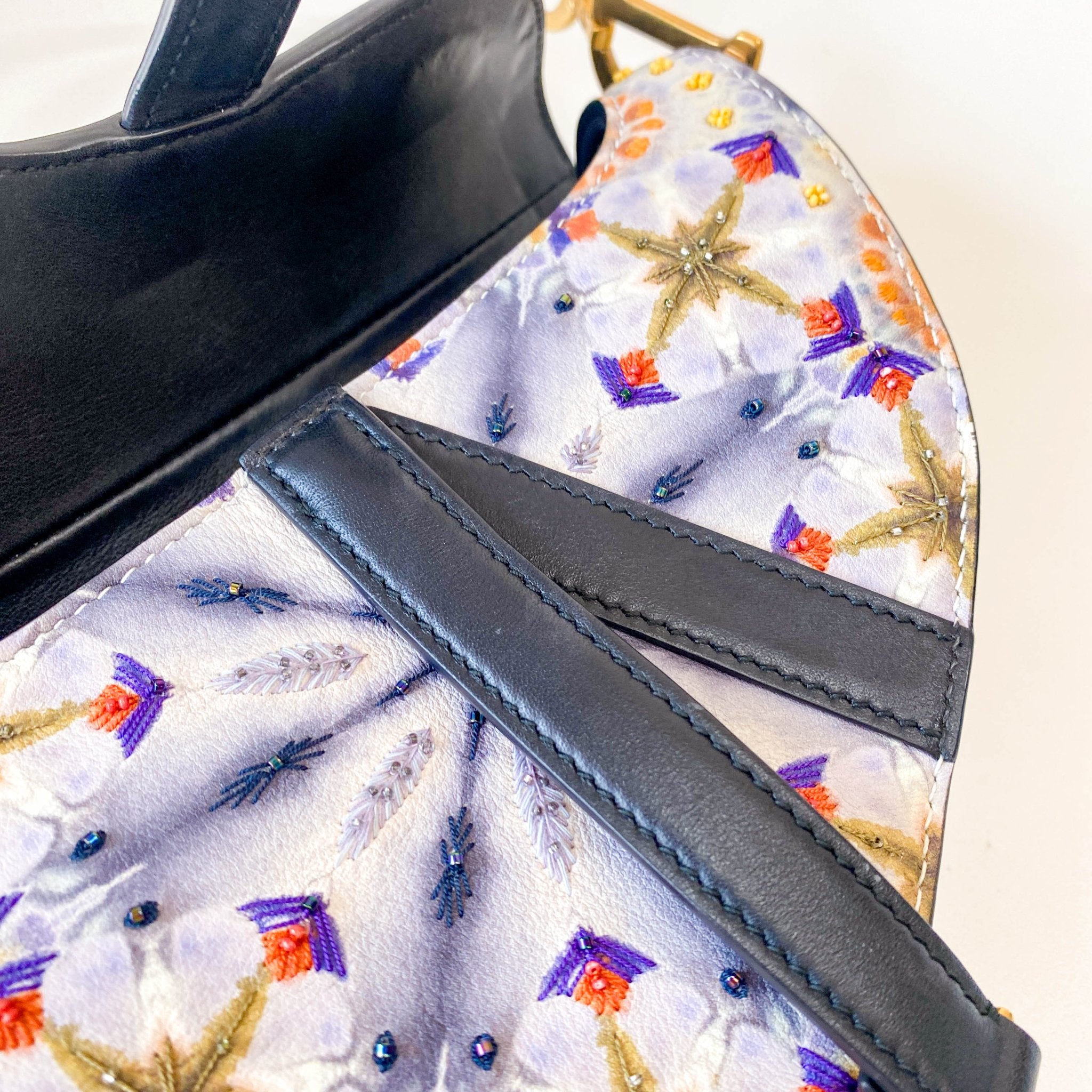 DIOR Saddle Multicolor Beaded Kaleidoscope bag, in , Sold by HIVE PRELOVED - Shoulder Bags, ,