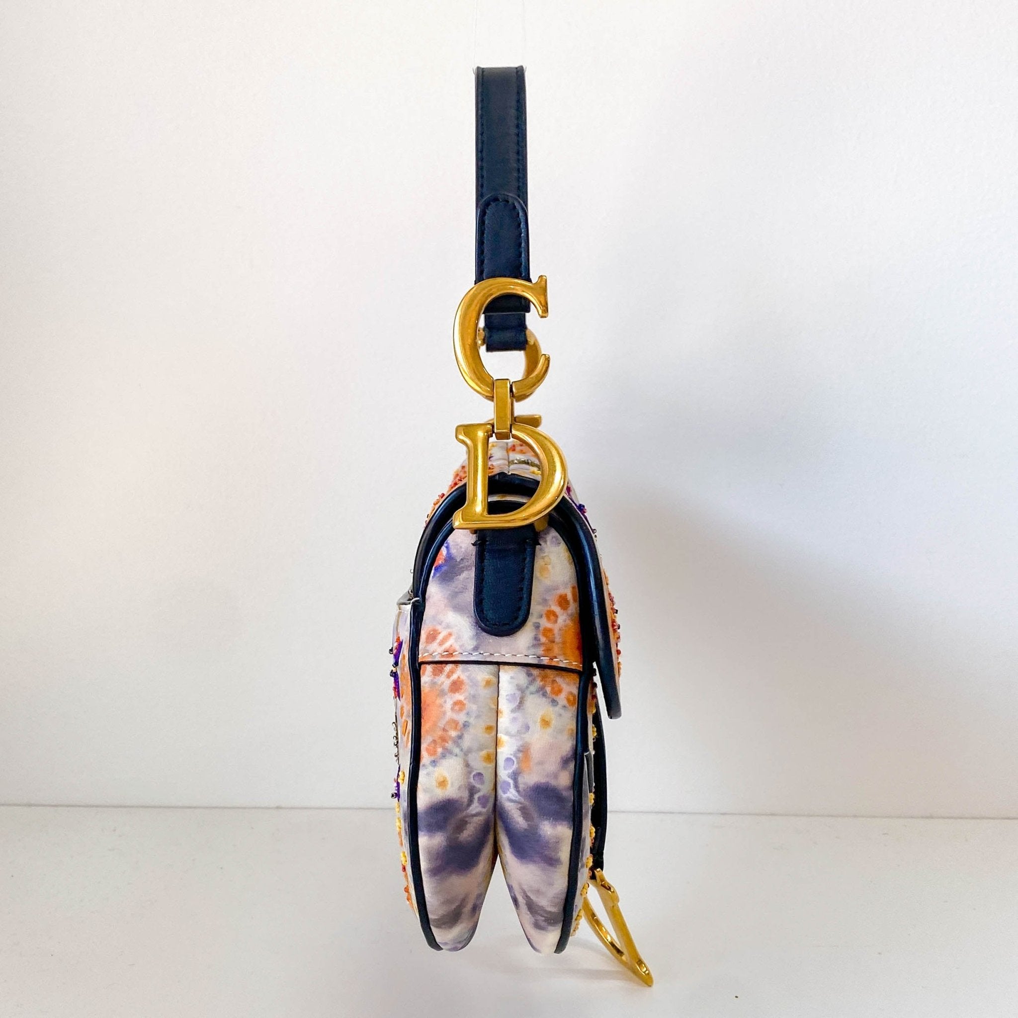 DIOR Saddle Multicolor Beaded Kaleidoscope bag, in , Sold by HIVE PRELOVED - Shoulder Bags, ,