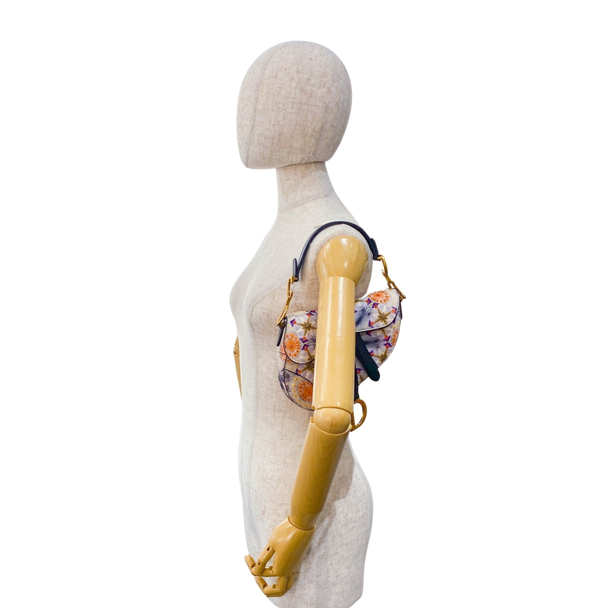 DIOR Saddle Multicolor Beaded Kaleidoscope bag, in , Sold by HIVE PRELOVED - Shoulder Bags, ,